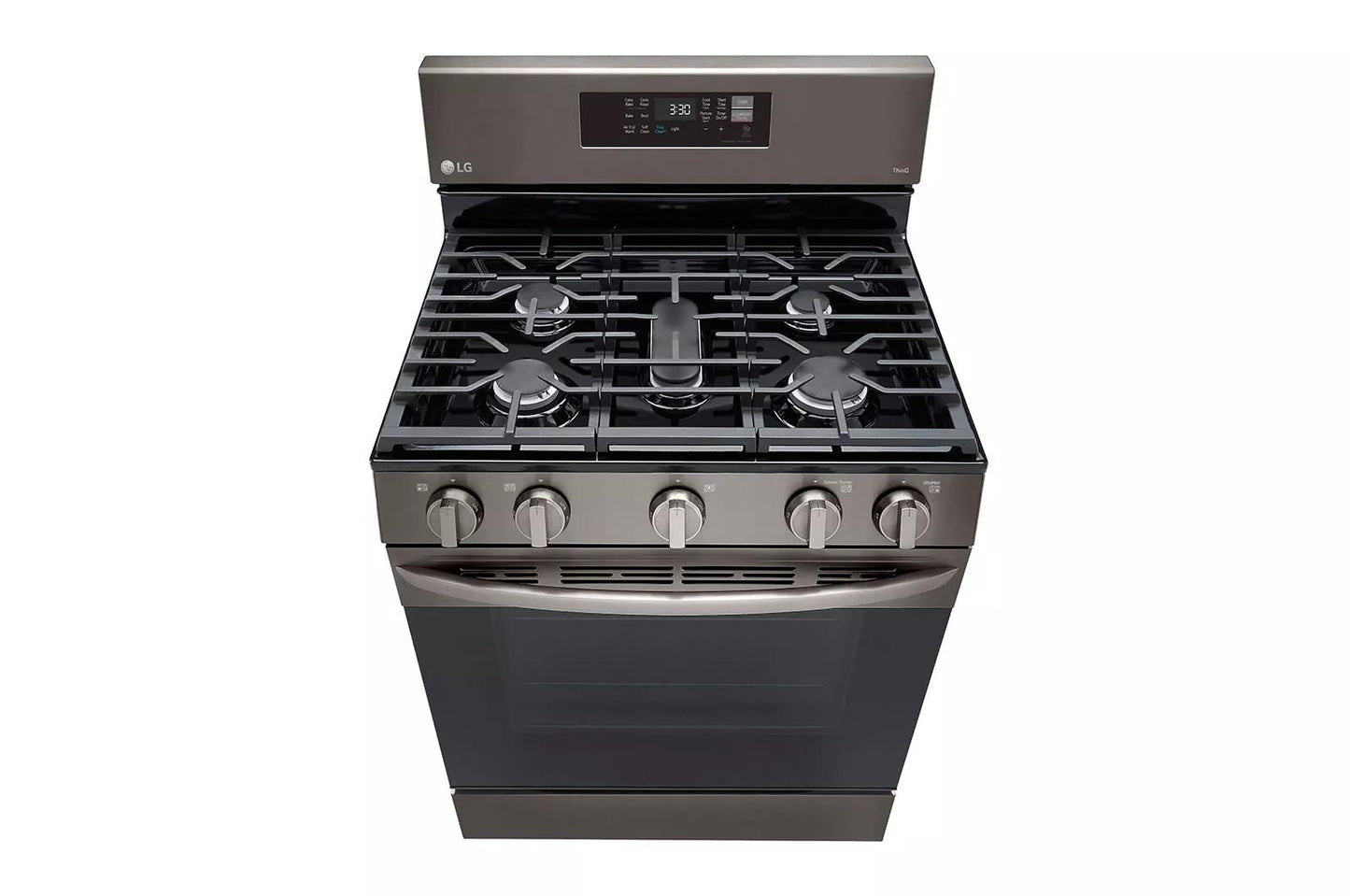 LG LRGL5823D 5.8 Cu Ft. Smart Wi-fi Enabled Fan Convection Gas Range With Air FR...