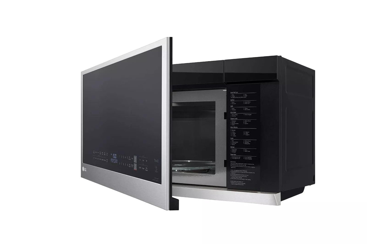 LG MVEL2137F 2.1 Cu. Ft. Wi-fi Enabled Over-the-range Microwave Oven With EASYCL...