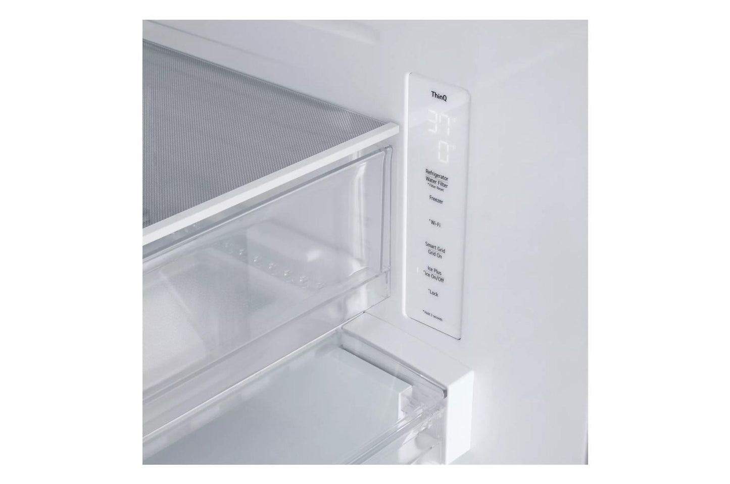 LG LF21G6200S LG 21 Cu. Ft., 3-door French Door, Counter-depth Max Refrigerator