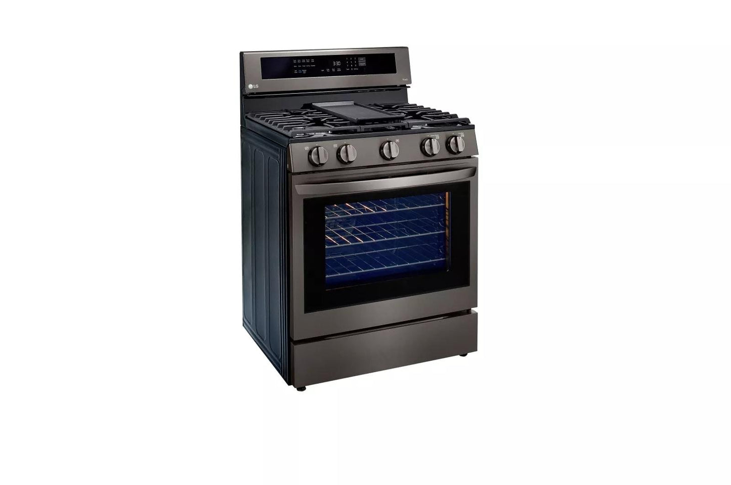 LG LRGL5825D LG 5.8 Cu Ft. Gas Single Thinq Instaview Range With Air Fry