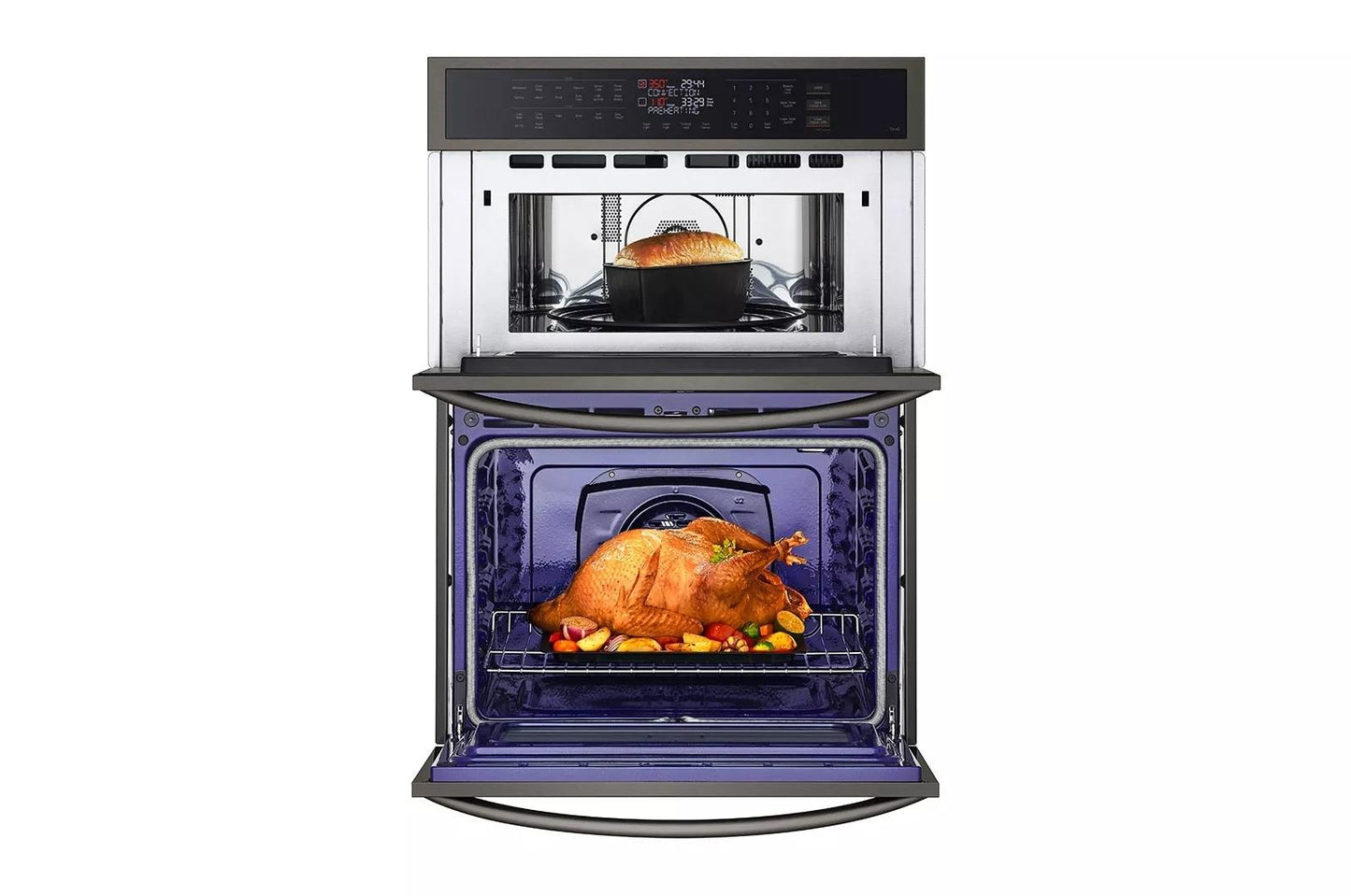 LG WCEP6423D 1.7/4.7 Cu. Ft. Smart Combination Wall Oven With Convection and AIR...