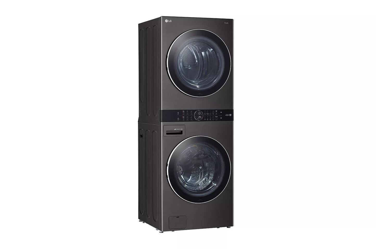LG WKGX201HBA Single Unit Front Load LG Washtower With Center Control 4.5...