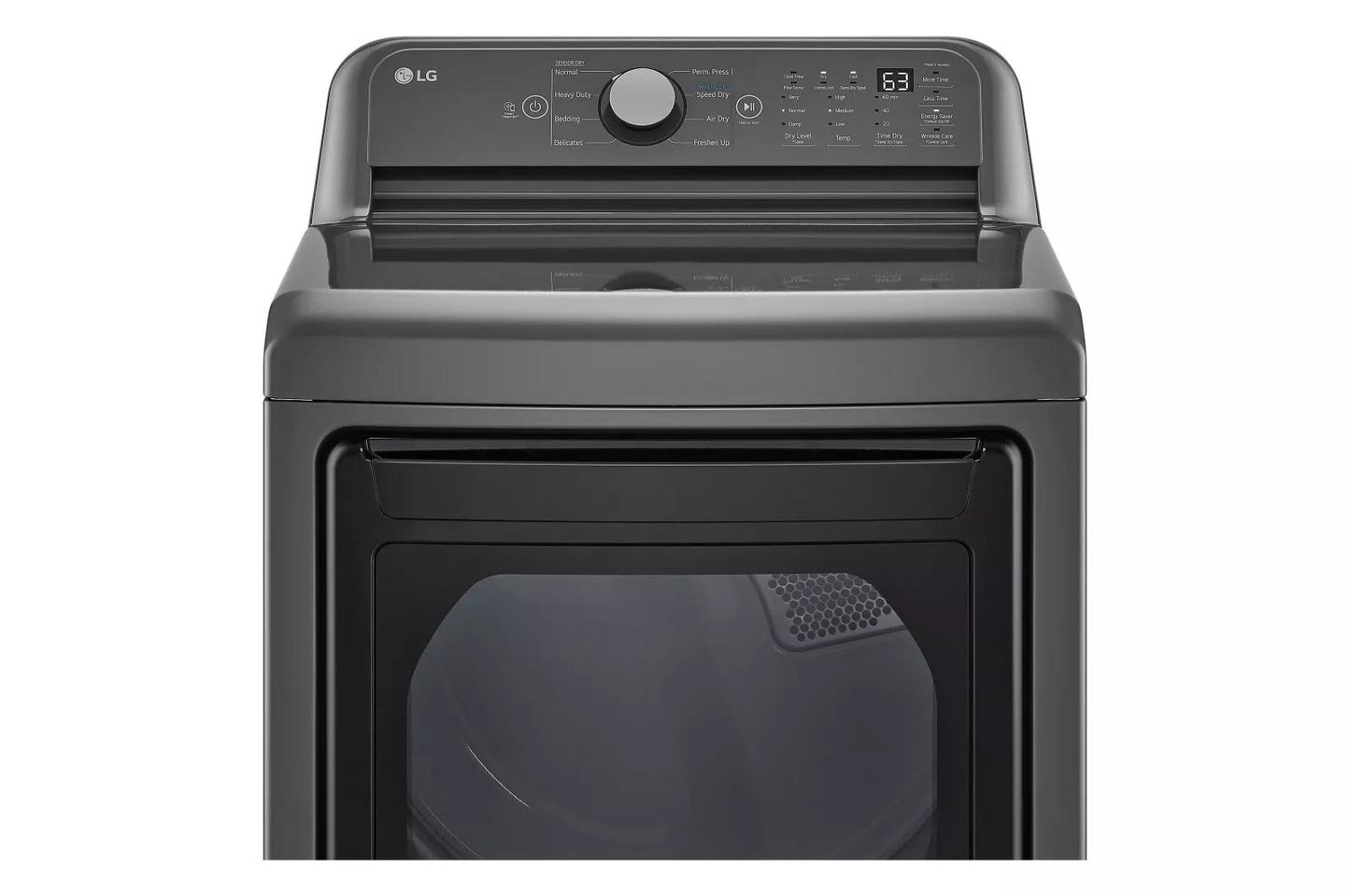 LG DLG7151M 7.3 Cu. Ft. Ultra Large Capacity Rear Control Gas Energy Star DRYER...