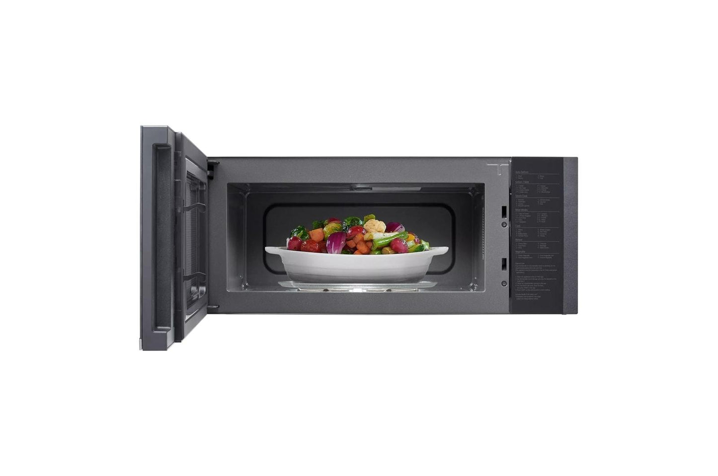 LG MVEF1337F 1.3 Cu. Ft. Smart Low Profile Over-the-range Microwave Oven With SE...