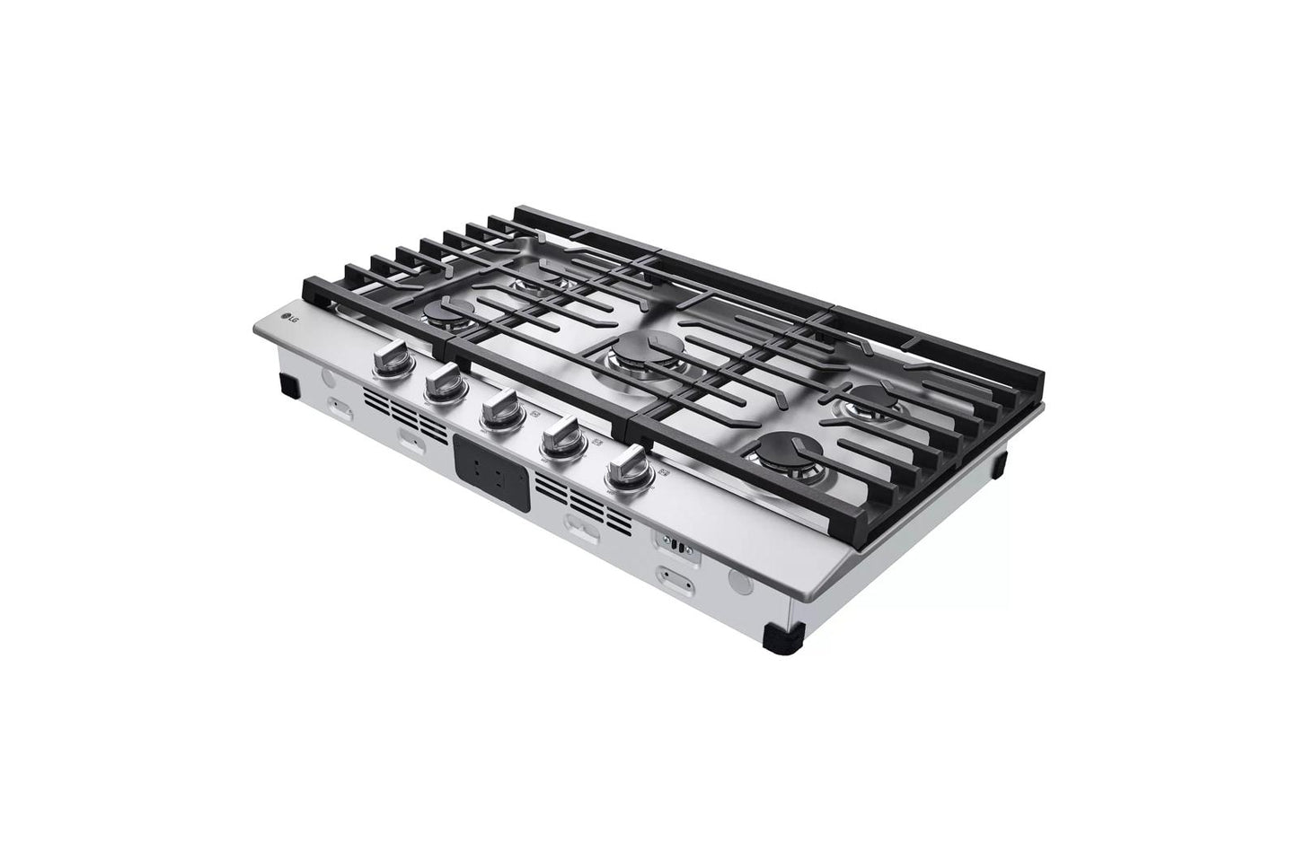 LG CBGJ3623S LG 36"" Gas Cooktop With Ultraheat 20k BTU Burner