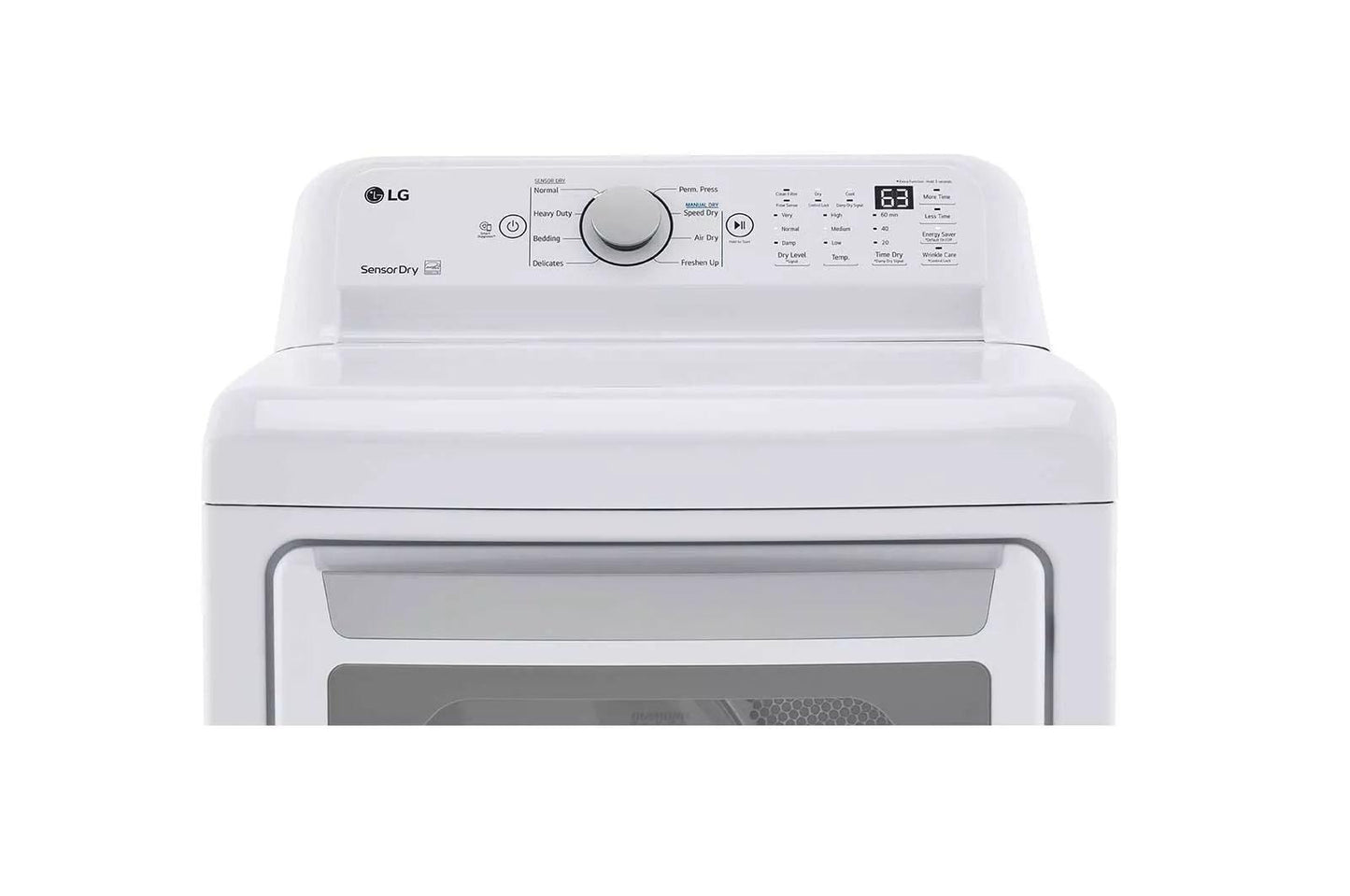 LG DLG7151W 7.3 Cu. Ft. Ultra Large Capacity Gas Dryer With Sensor Dry Techualogy