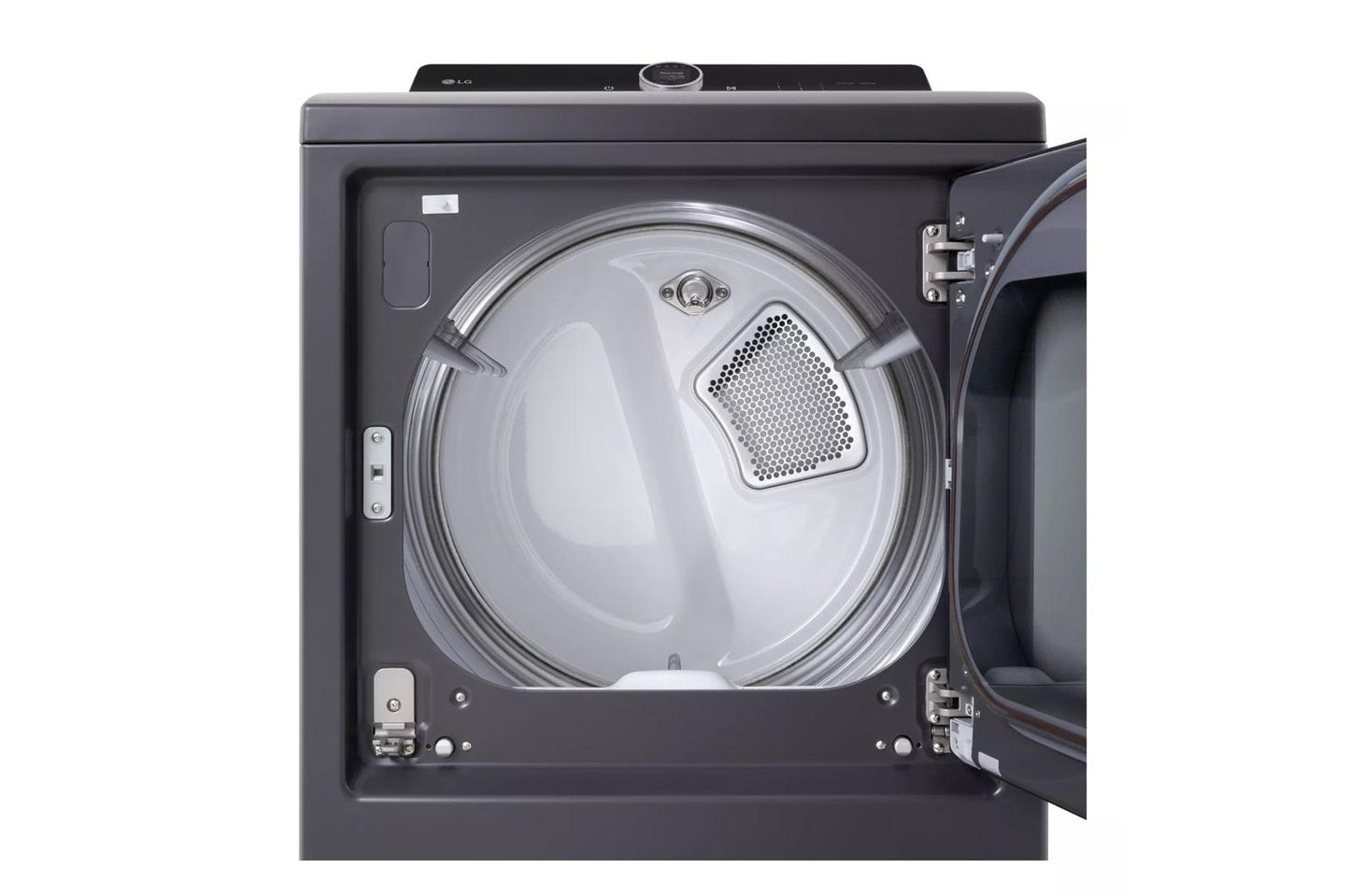 LG DLGX8601BE 7.3 Cu. Ft. Ultra Large Capacity Rear Control Gas Dryer With LG EAS...