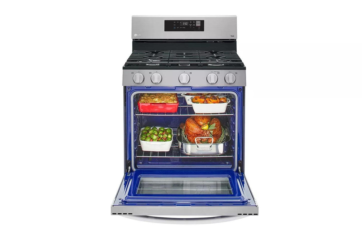 LG LRGL5821S LG 5.8 Cu Ft. Smart Wi-fi Enabled Gas Range With Easyclean