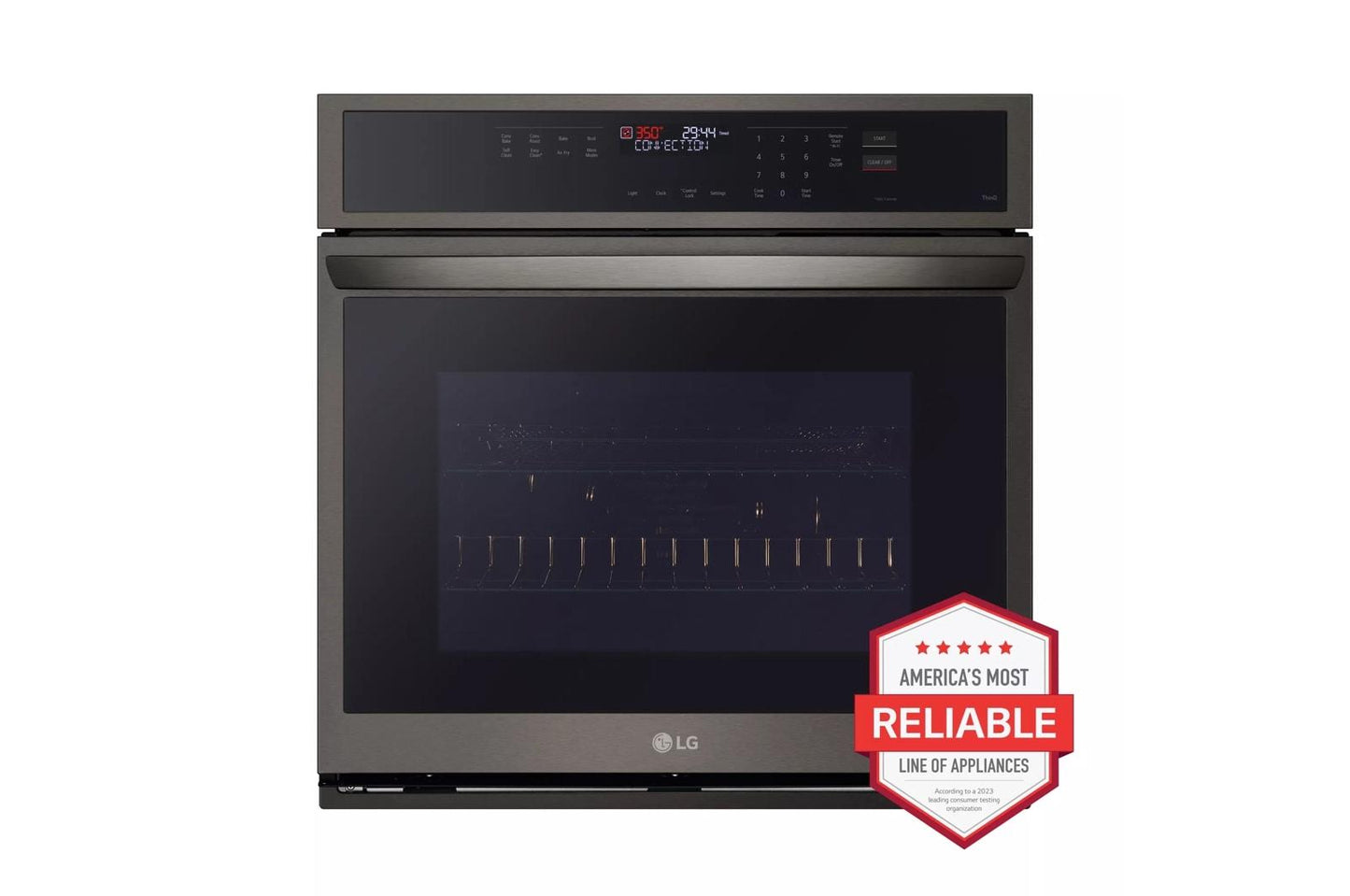 LG WSEP4723D LG 4.7 Cu. Ft. Smart Wall Oven With Convection and Air Fry