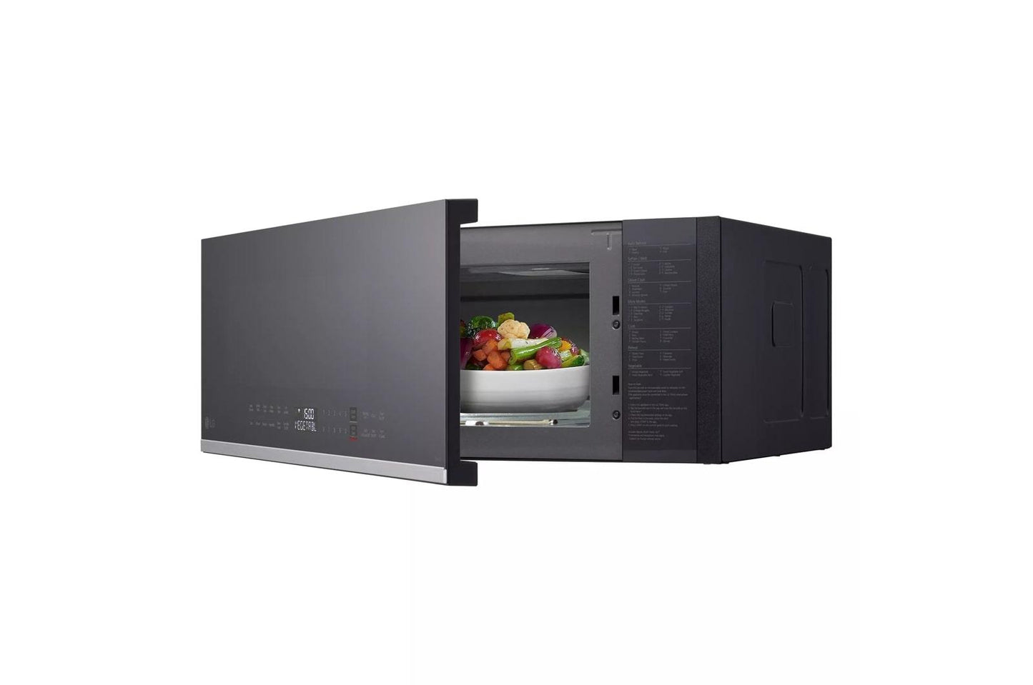 LG MVEF1337F 1.3 Cu. Ft. Smart Low Profile Over-the-range Microwave Oven With SE...