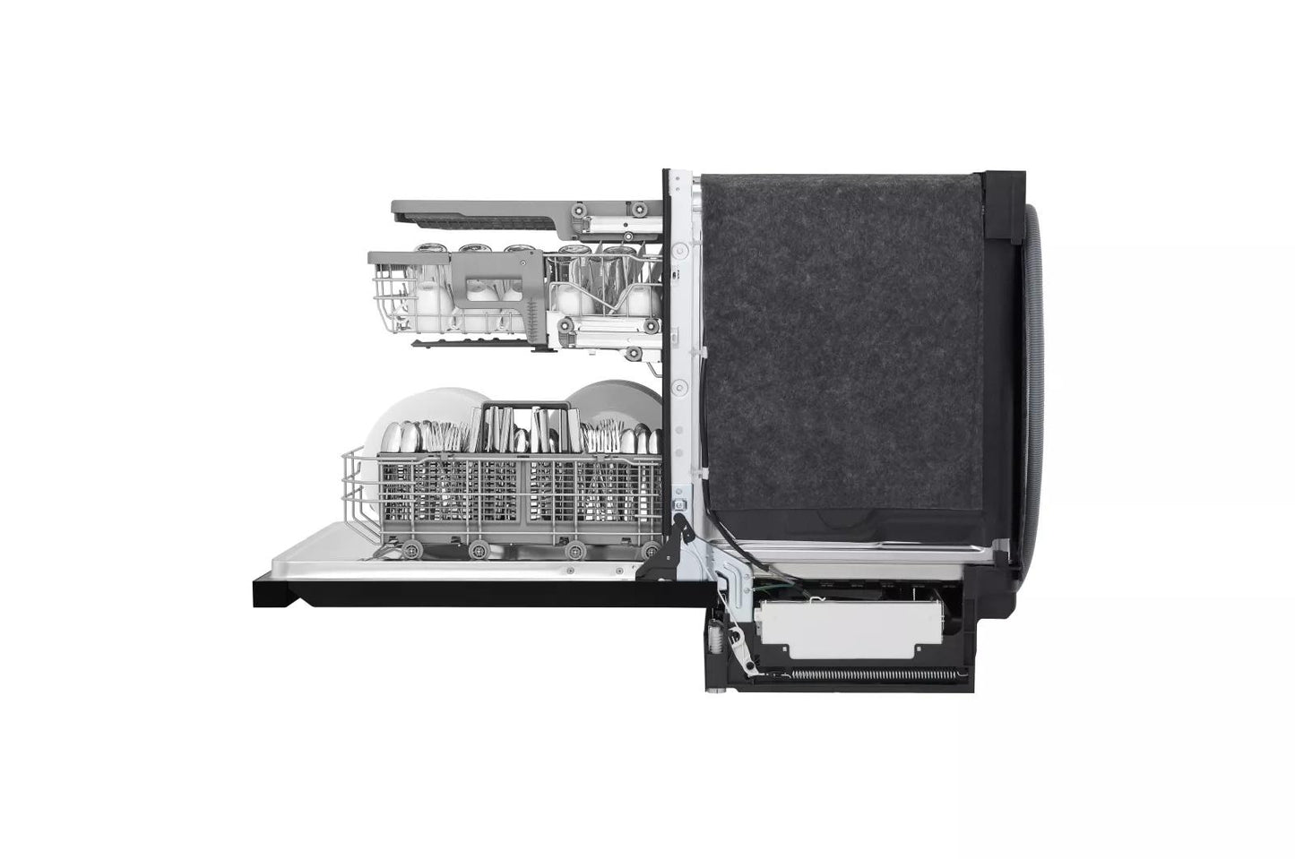 LG LDFN4542B LG Front Control Dishwasher With Quadwash and 3rd Rack