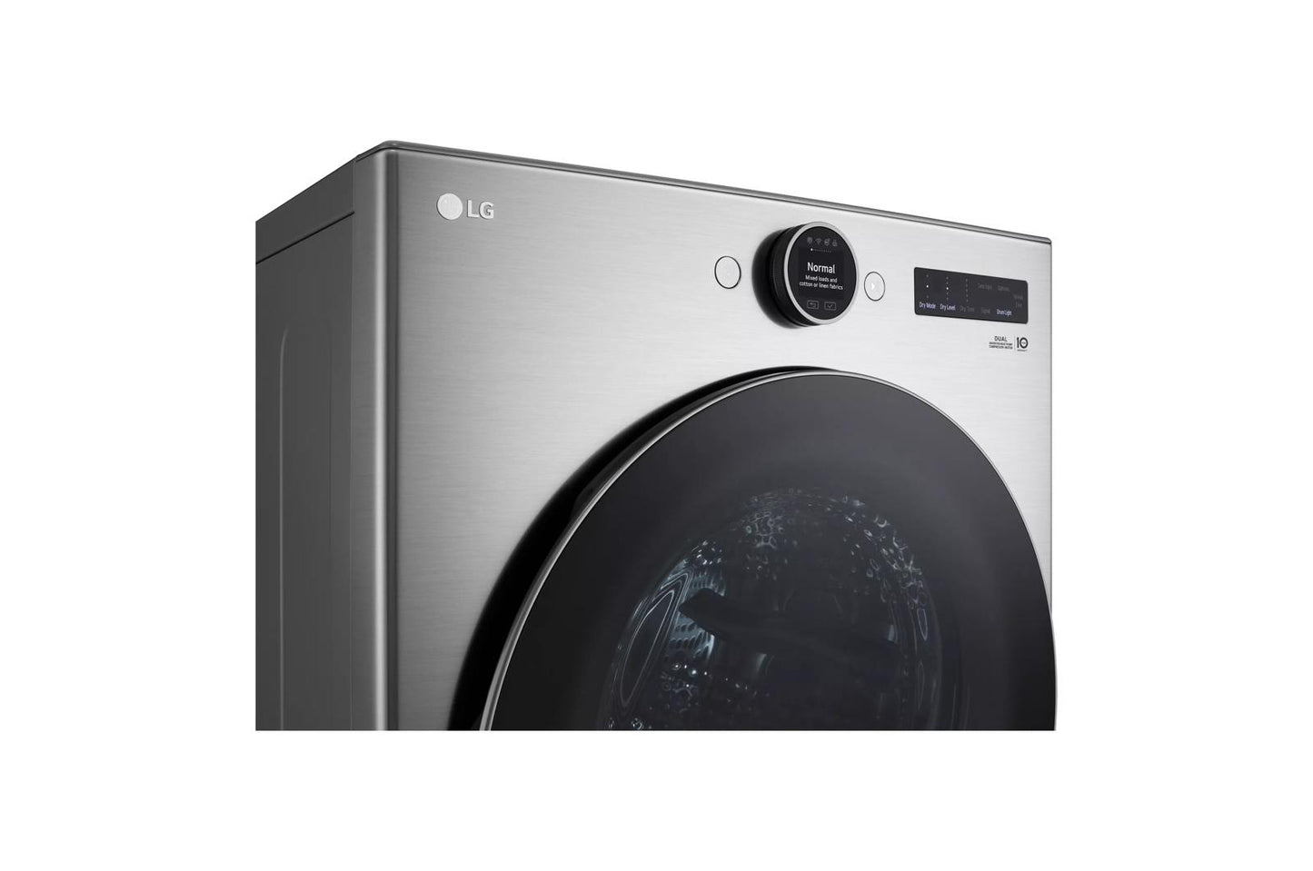 LG DLHC5502V 7.8 Cu. Ft. MEGA Capacity Smart Front Load Dryer With Dual INVERTER...