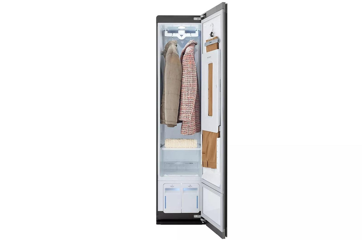 LG S3MFBN Styler - Refresh Garments In Minutes With Smart Wi-fi Enabled STEAM...