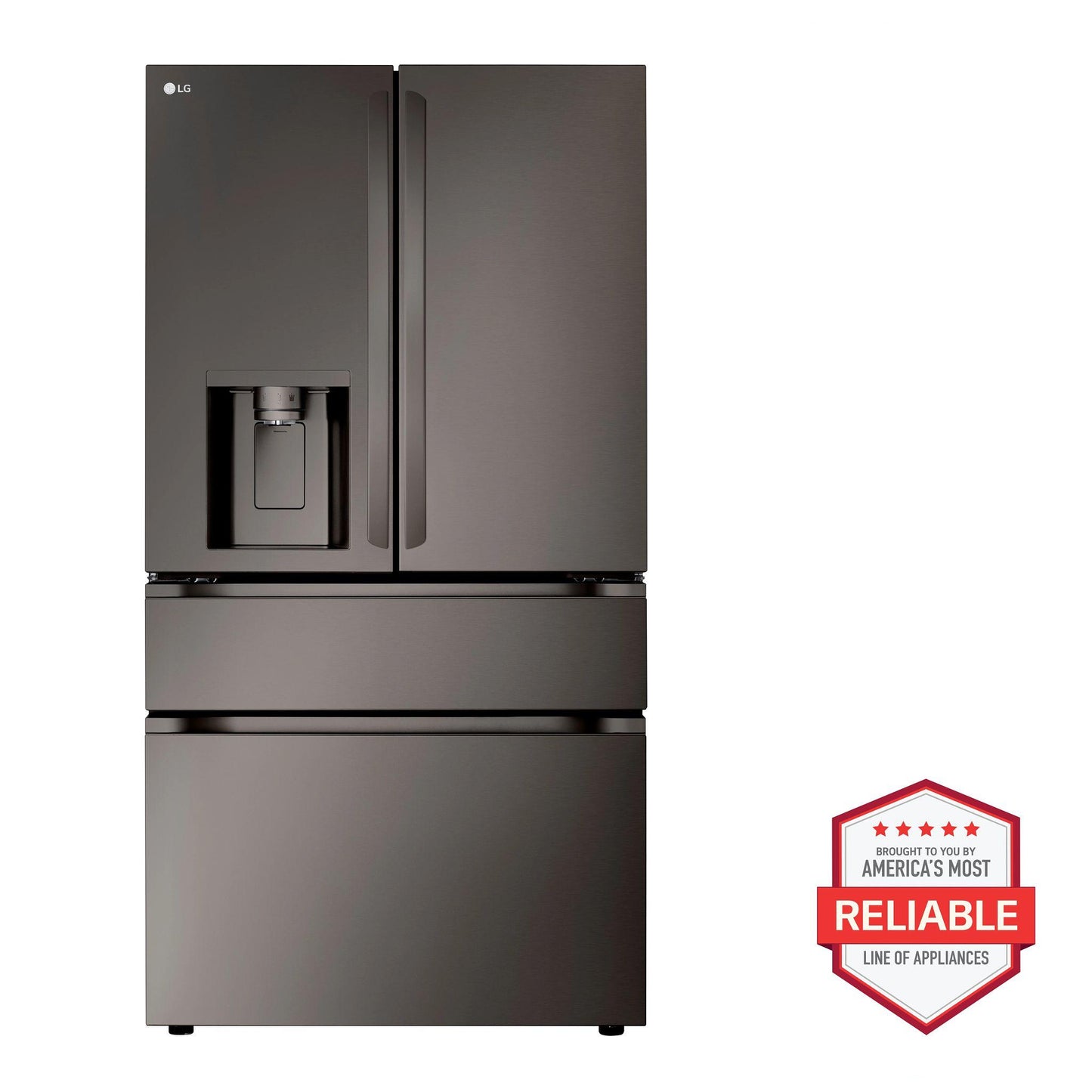 LG LF29H8330D 29 Cu. Ft. Smart Standard-depth Max 4-door French Door REFRIGER...