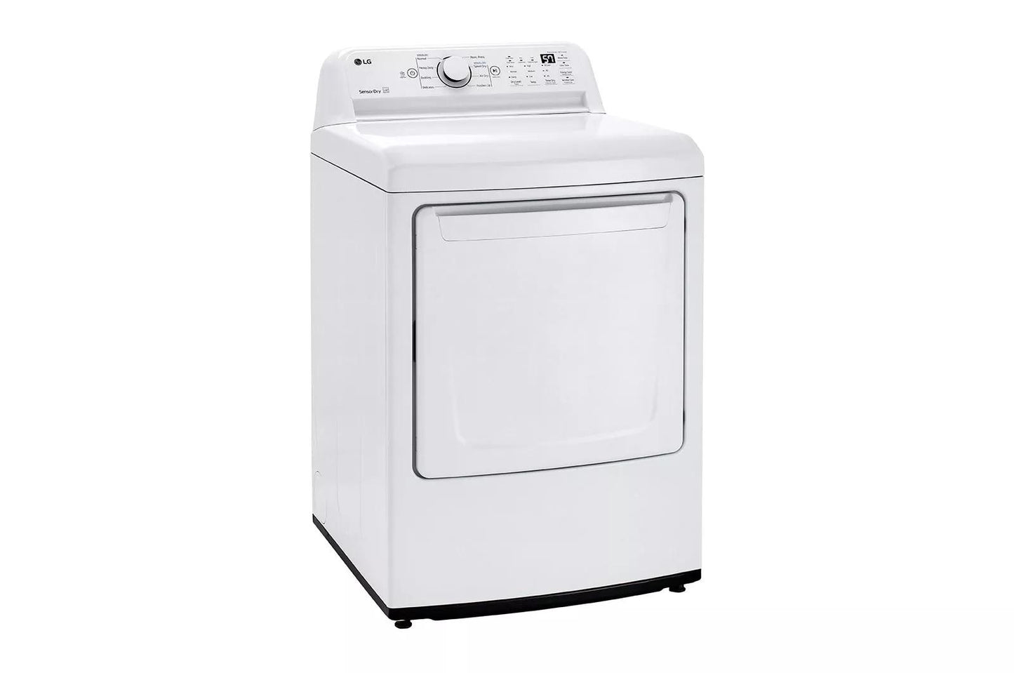 LG DLE7000W 7.3 Cu. Ft. Ultra Large Capacity Top Load Electric Dryer With SENSO...