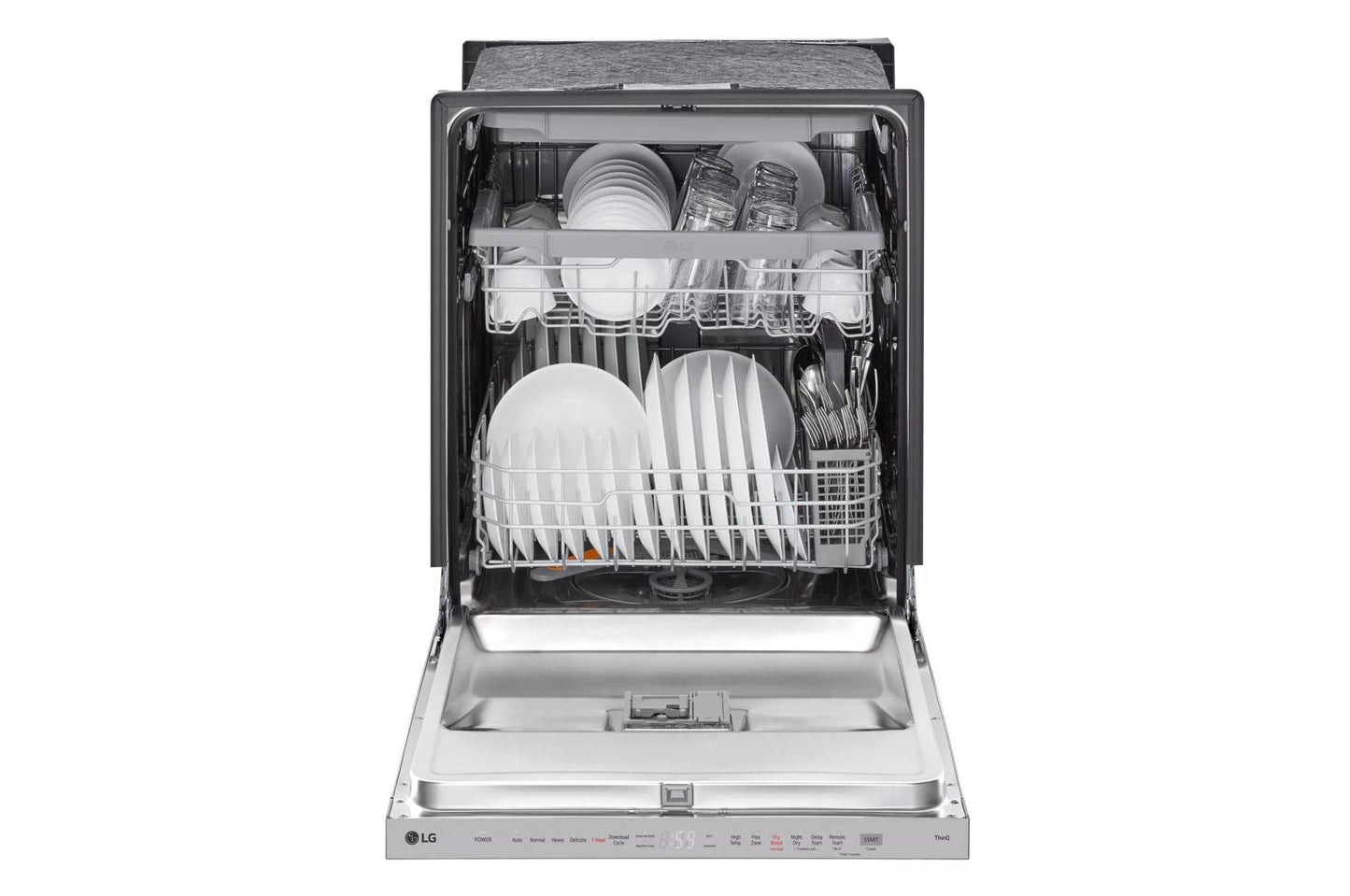 LG LDPH5554S Smart Top-control Dishwasher With 1-hour Wash & Dry, Quadwash PR...