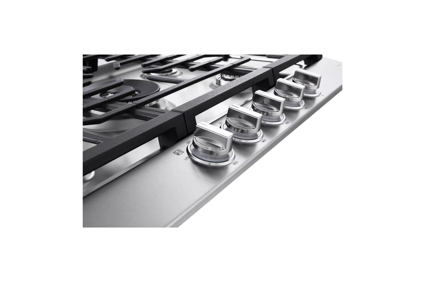 LG CBGJ3027S 30"" Smart Gas Cooktop With Ultraheat 22k BTU Dual Burner and LE...