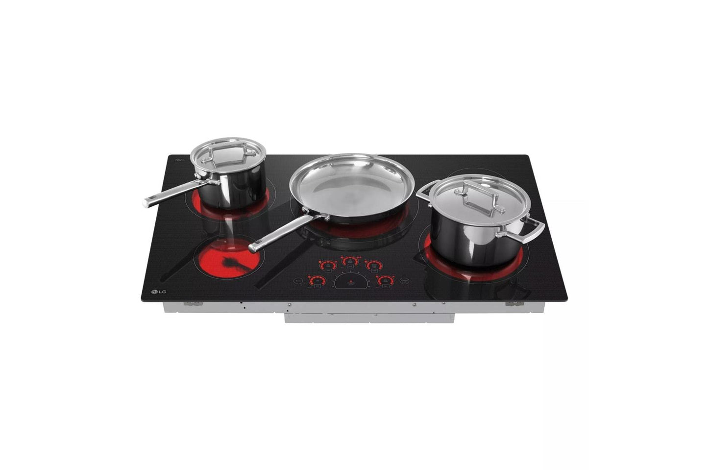 LG LCE3610SBE LG 36"" Electric Cooktop With Ultraheat 3.0KW Element