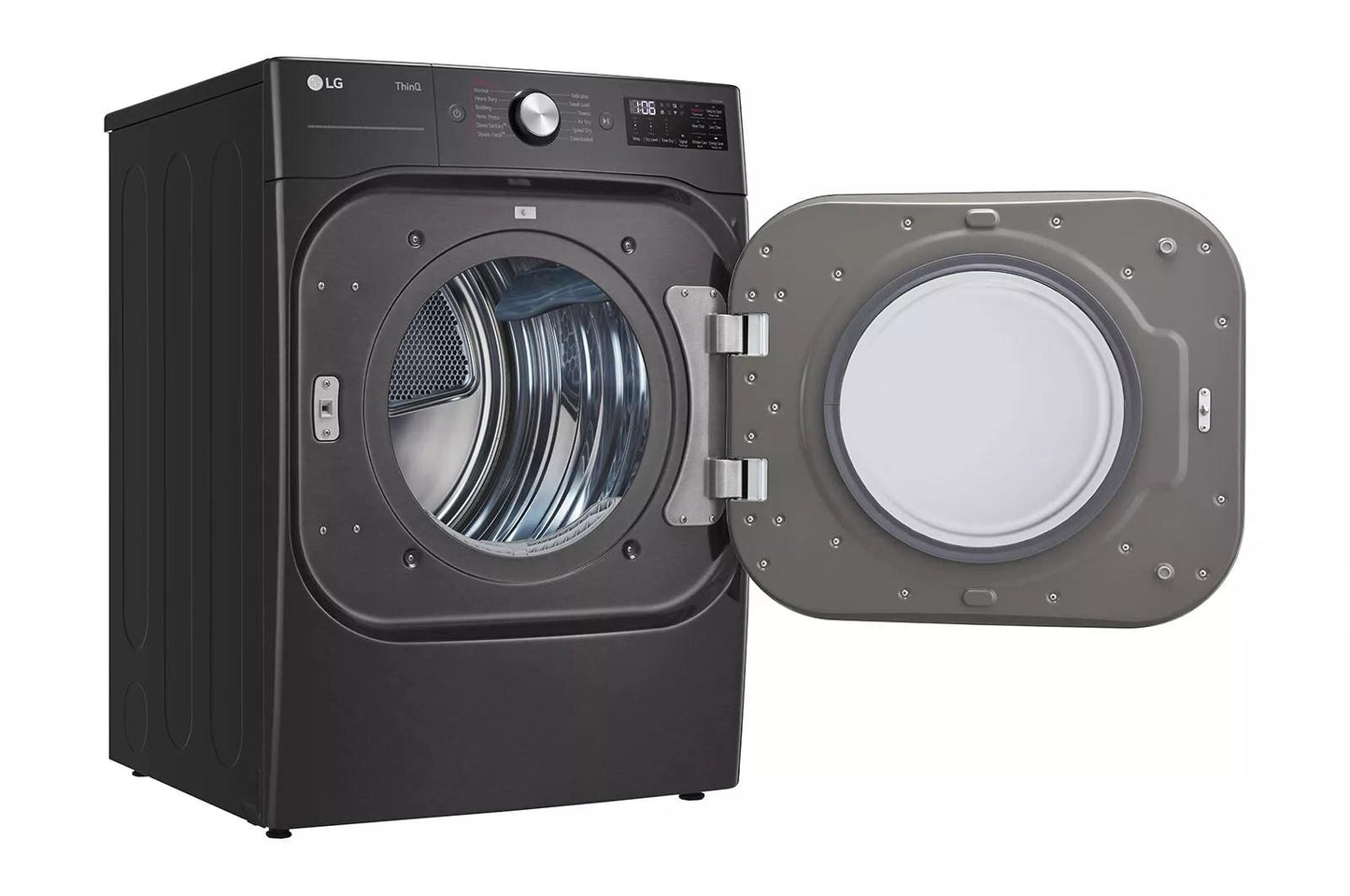 LG DLGX8901B 9.0 Cu. Ft. MEGA Capacity Smart Wi-fi Enabled Front Load Gas Dryer ...