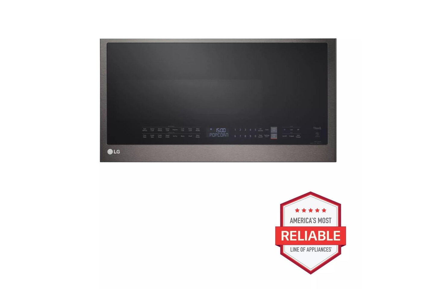 LG MHEC1737D 1.7 Cu. Ft. Smart Wi-fi Enabled Over-the-range Convection MICROWAVE...