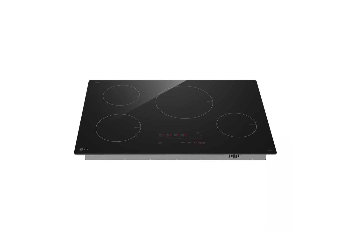 LG CBIH3013BE LG 30"" Smart Induction Cooktop With Ultraheat 4.3KW Element