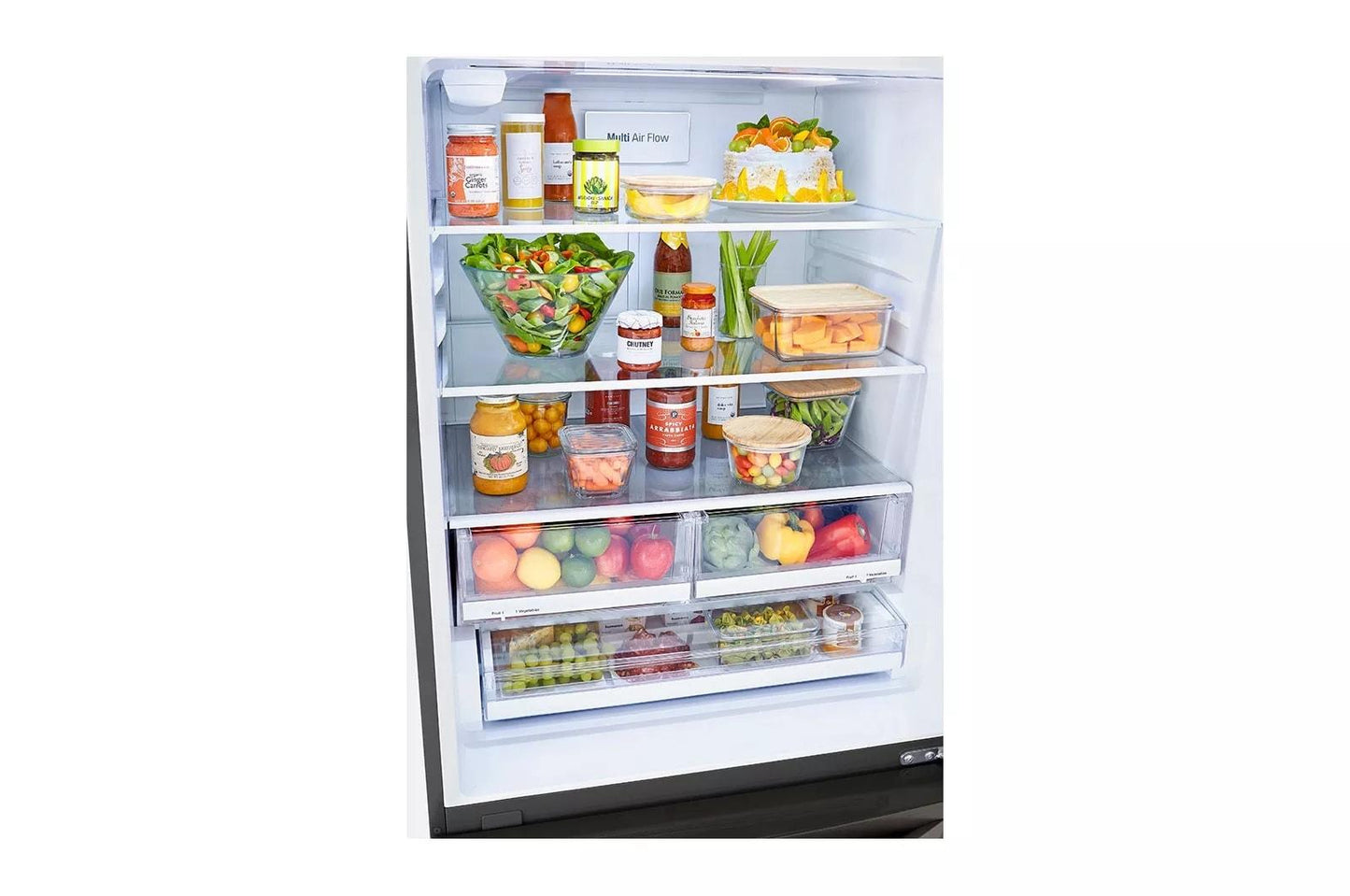 LG LRDCS2603D LG 26 Cu. Ft. Bottom Freezer Refrigerator
