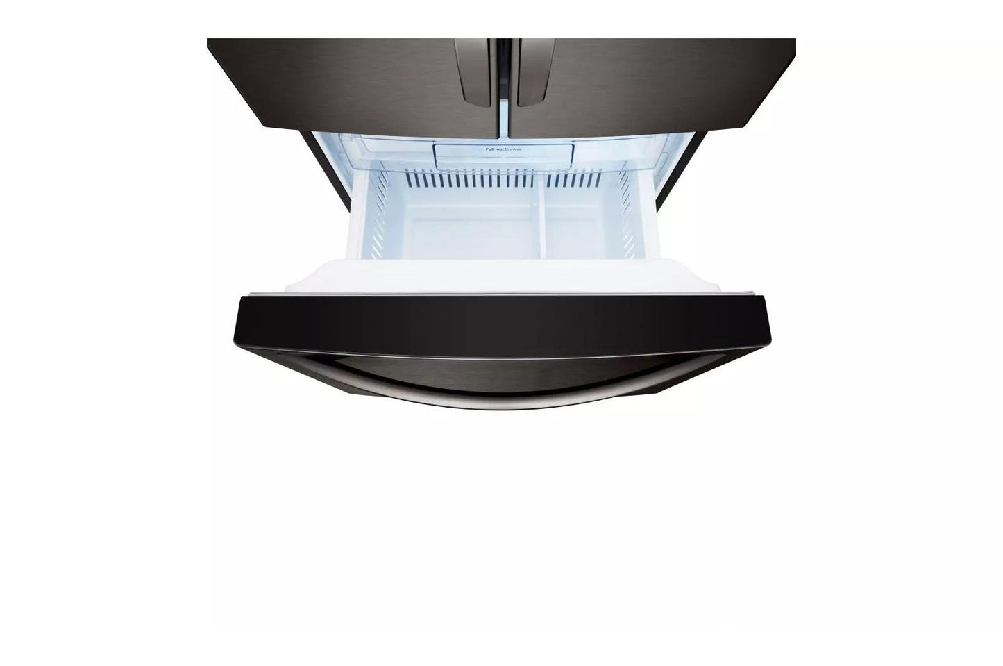 LG LFCS22520D LG Black Stainless Steel Series 21 Cu. Ft. Large Capacity 30"" Wide ...
