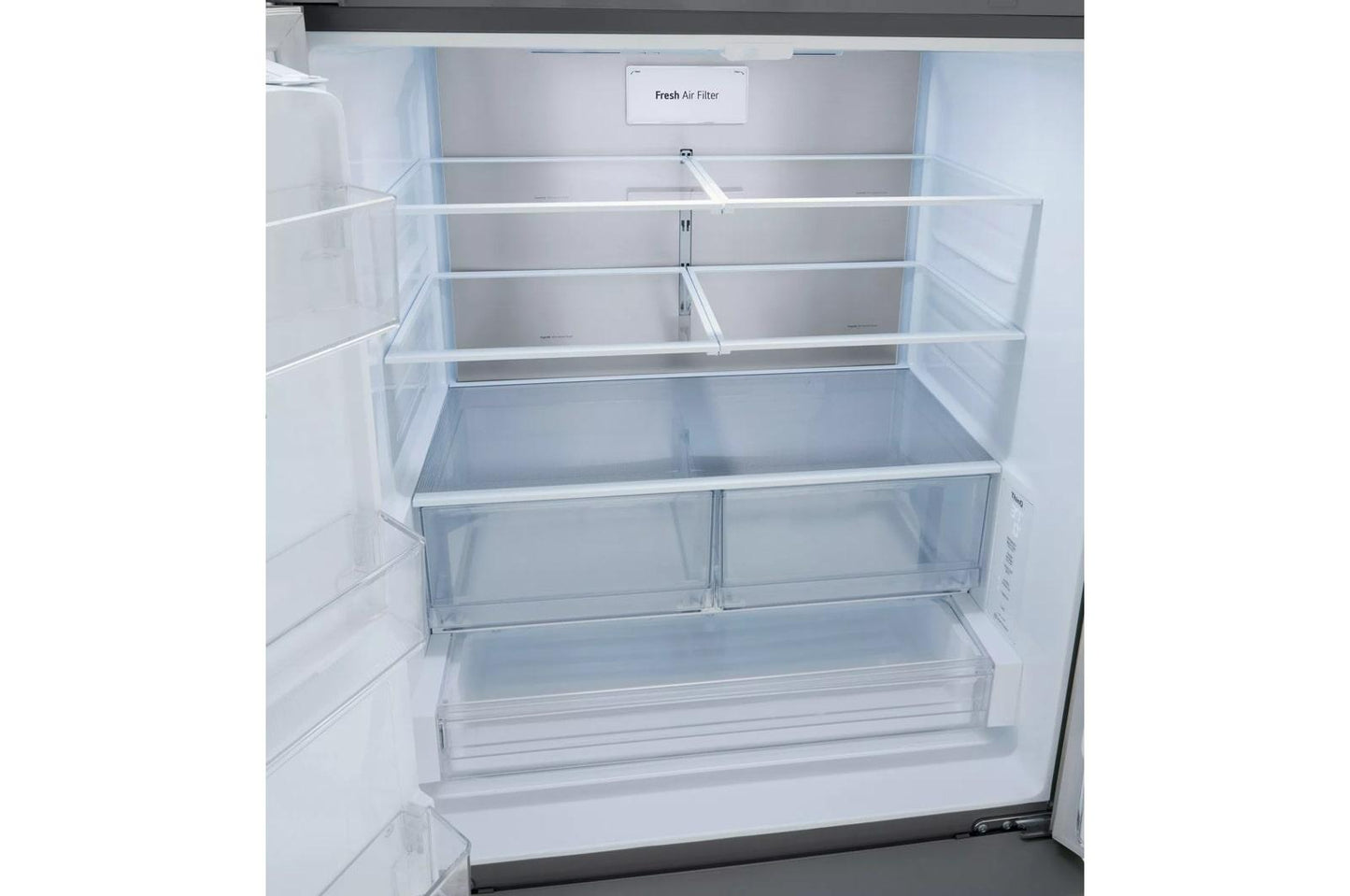 LG LRFXS3106S 31 Cu. Ft. Smart Standard-depth Max French Door Refrigerator WI...
