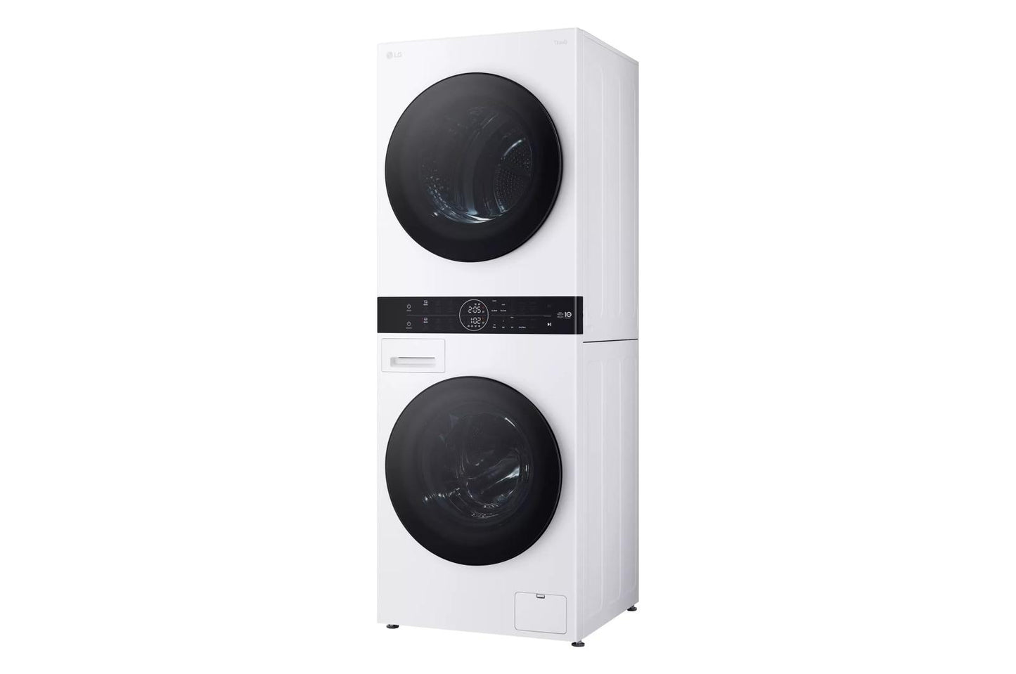 LG WKHC152HWA Compact Single Unit LG Washtower With Center Control 2.4 CU...