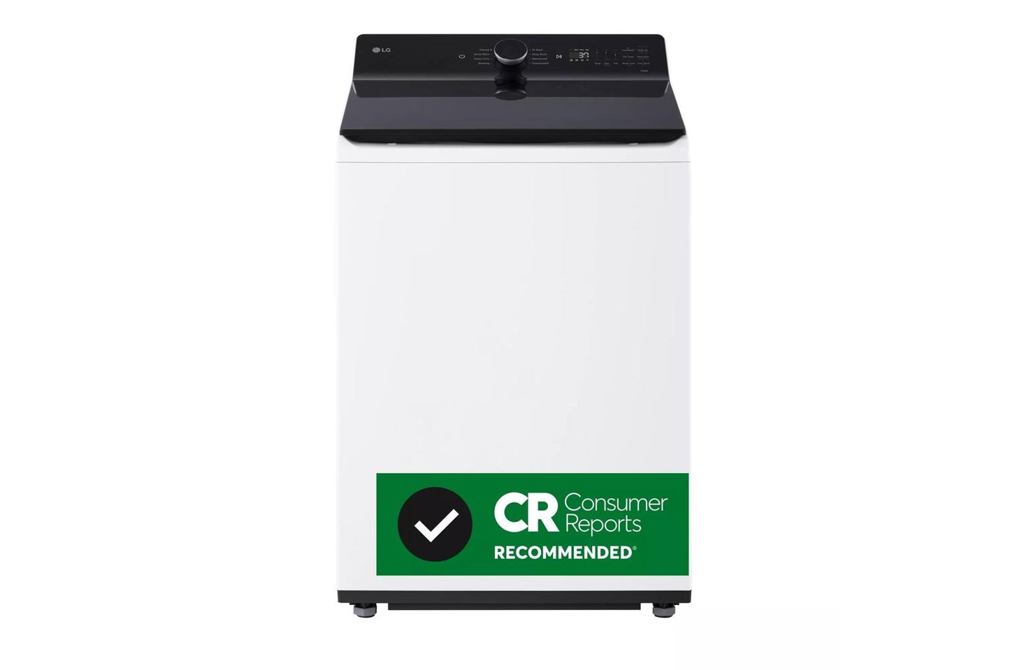 LG WT8405CW 5.3 Cu. Ft. MEGA Capacity Smart Top Load Washer With 4-way AGITA...