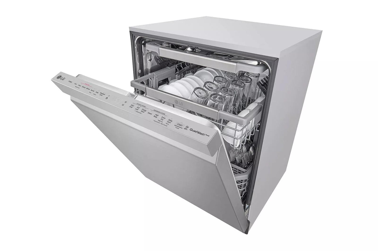LG LDP6810SS Top Control Smart Wi-fi Enabled Dishwasher With Quadwash and TR...