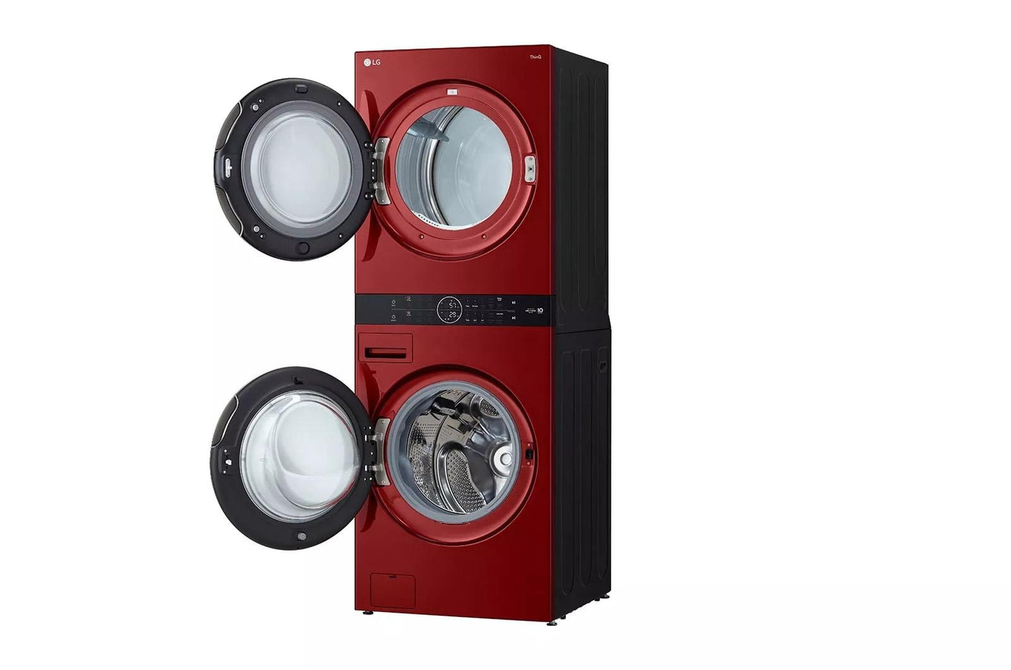 LG WKGX201HRA Single Unit Front Load LG Washtower With Center Control 4.5...