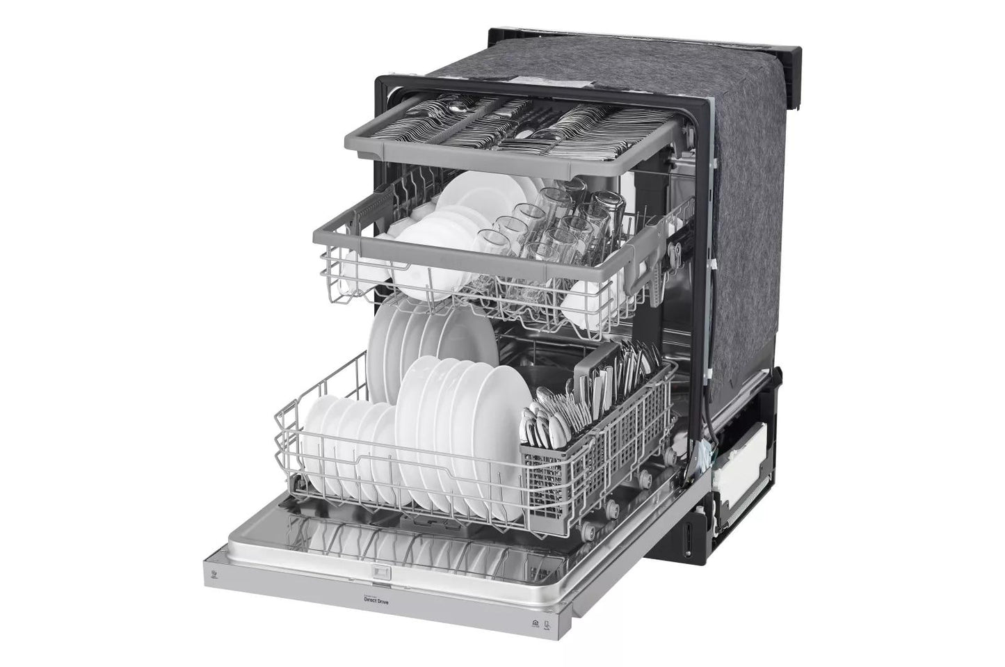 LG LDFN4542S LG Front Control Dishwasher With Quadwash
