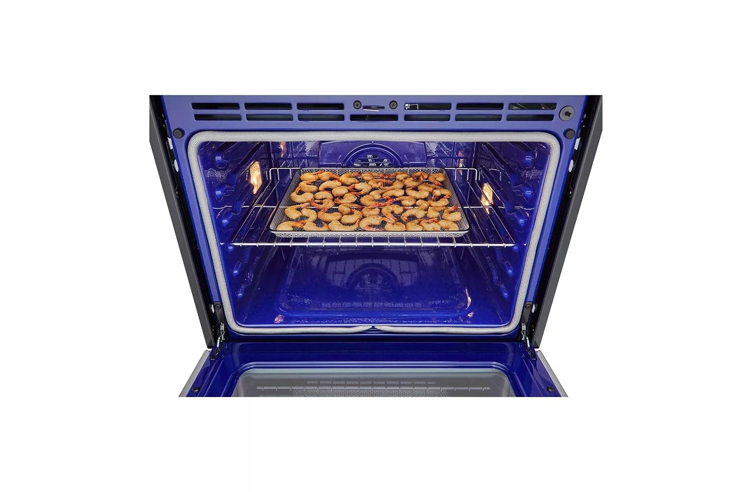 LG WSEP4723F LG 4.7 Cu. Ft. Smart Wall Oven With Convection and Air Fry