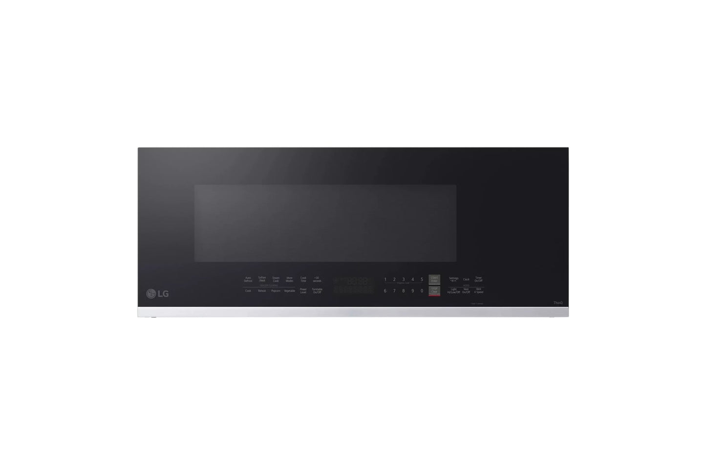 LG MVEF1337F 1.3 Cu. Ft. Smart Low Profile Over-the-range Microwave Oven With SE...