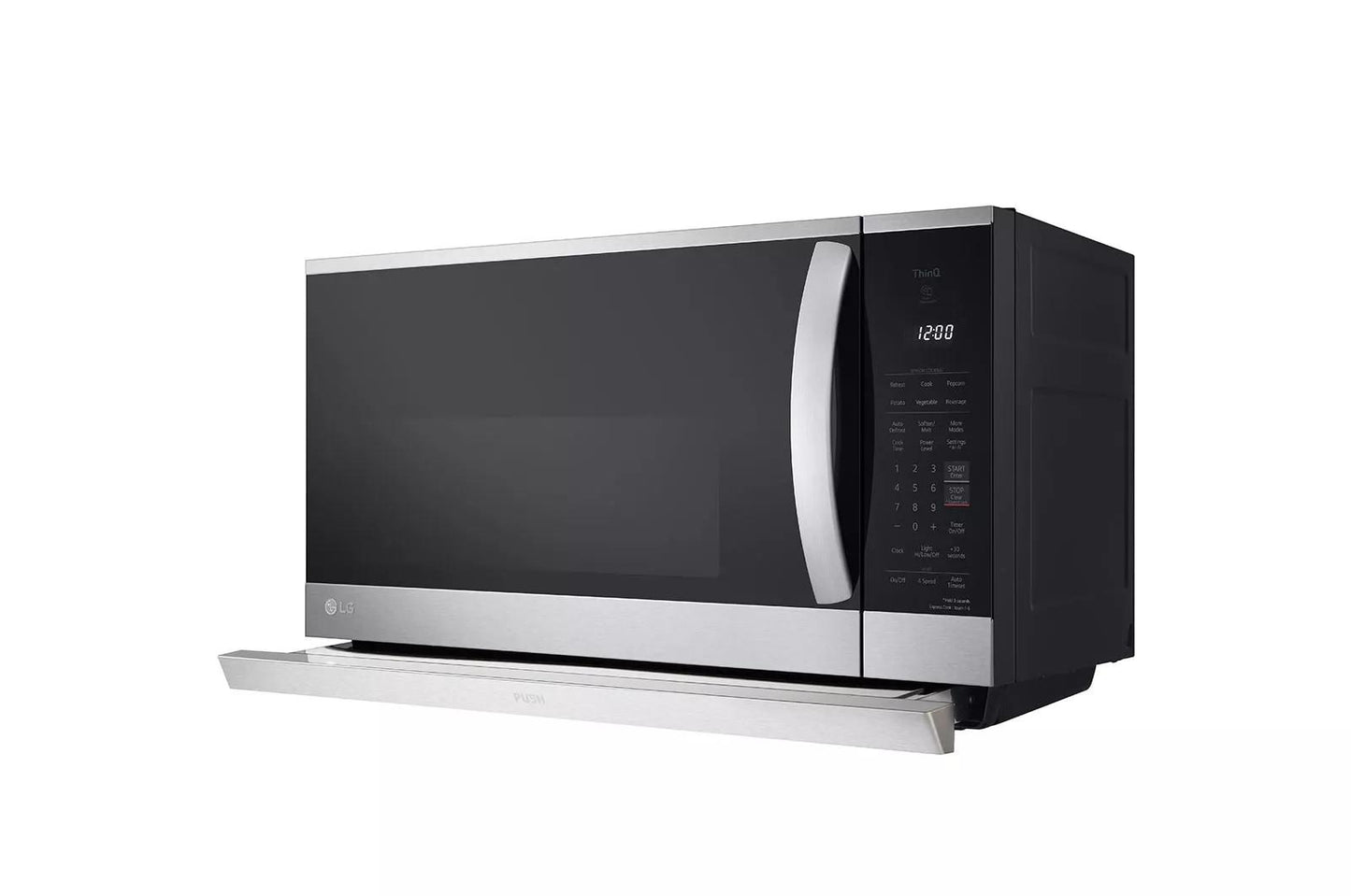 LG MVEL2125F 2.1 Cu. Ft. Smart Wi-fi Enabled Over-the-range Microwave Oven With ...