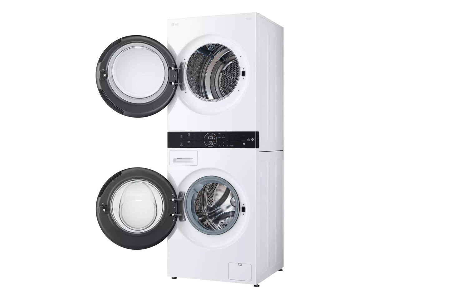 LG WKHC152HWA Compact Single Unit LG Washtower With Center Control 2.4 CU...