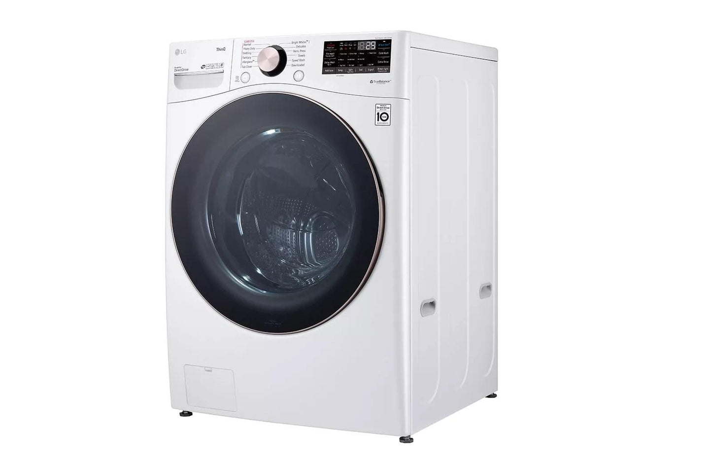 LG WM4000HWA 4.5 Cu. Ft. Ultra Large Capacity Smart Wi-fi Enabled Front Load WAS...