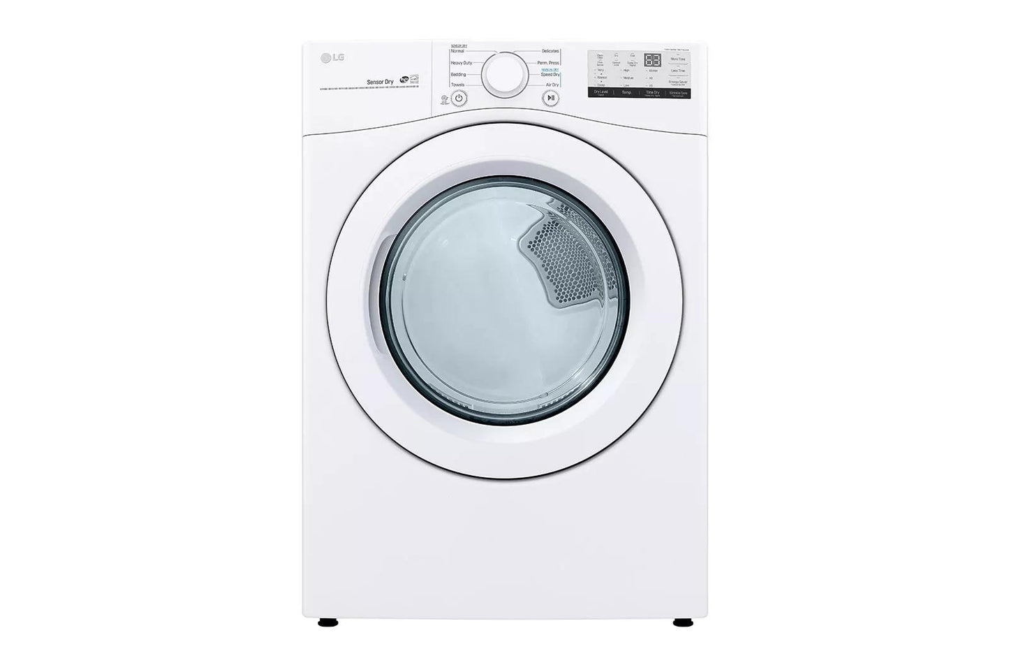 LG DLE3400W LG 7.4 Cu. Ft. Ultra Large Capacity Electric Dryer
