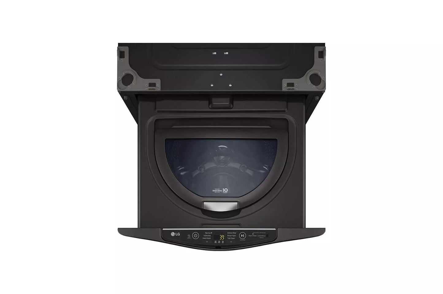 LG WD200CB 1.0 Cu. Ft. LG Sidekick Pedestal Washer, LG Twinwash COMPAT...