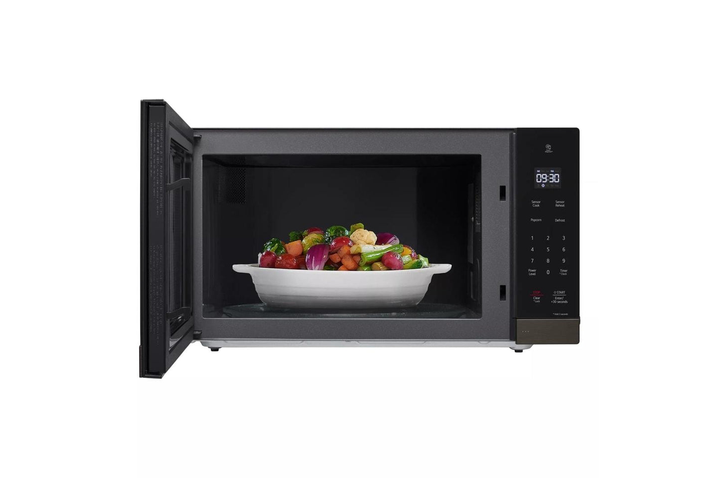 LG MSER2090D 2.0 Cu. Ft. Neochef Countertop Microwave With Smart Inverter AN...