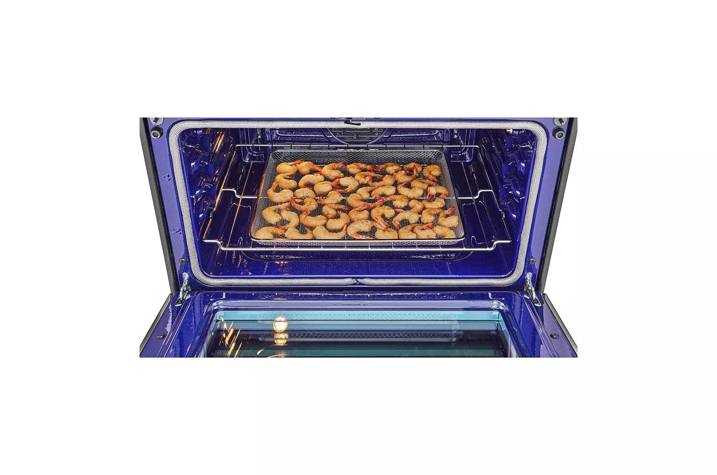 LG LTGL6937D 6.9 Cu. Ft. Smart Instaview Gas Double Oven Slide-in Range With ...