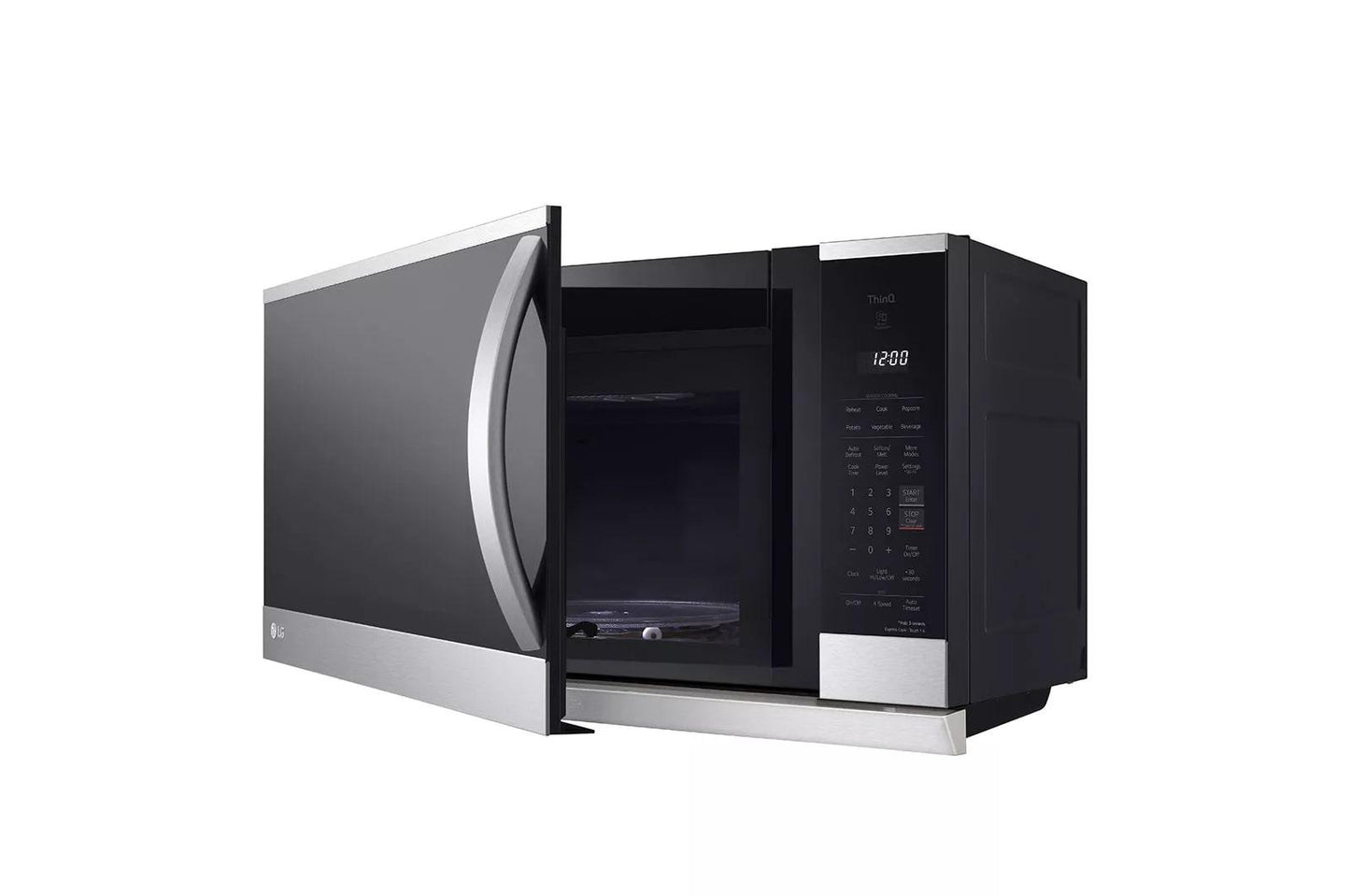 LG MVEL2125F 2.1 Cu. Ft. Smart Wi-fi Enabled Over-the-range Microwave Oven With ...