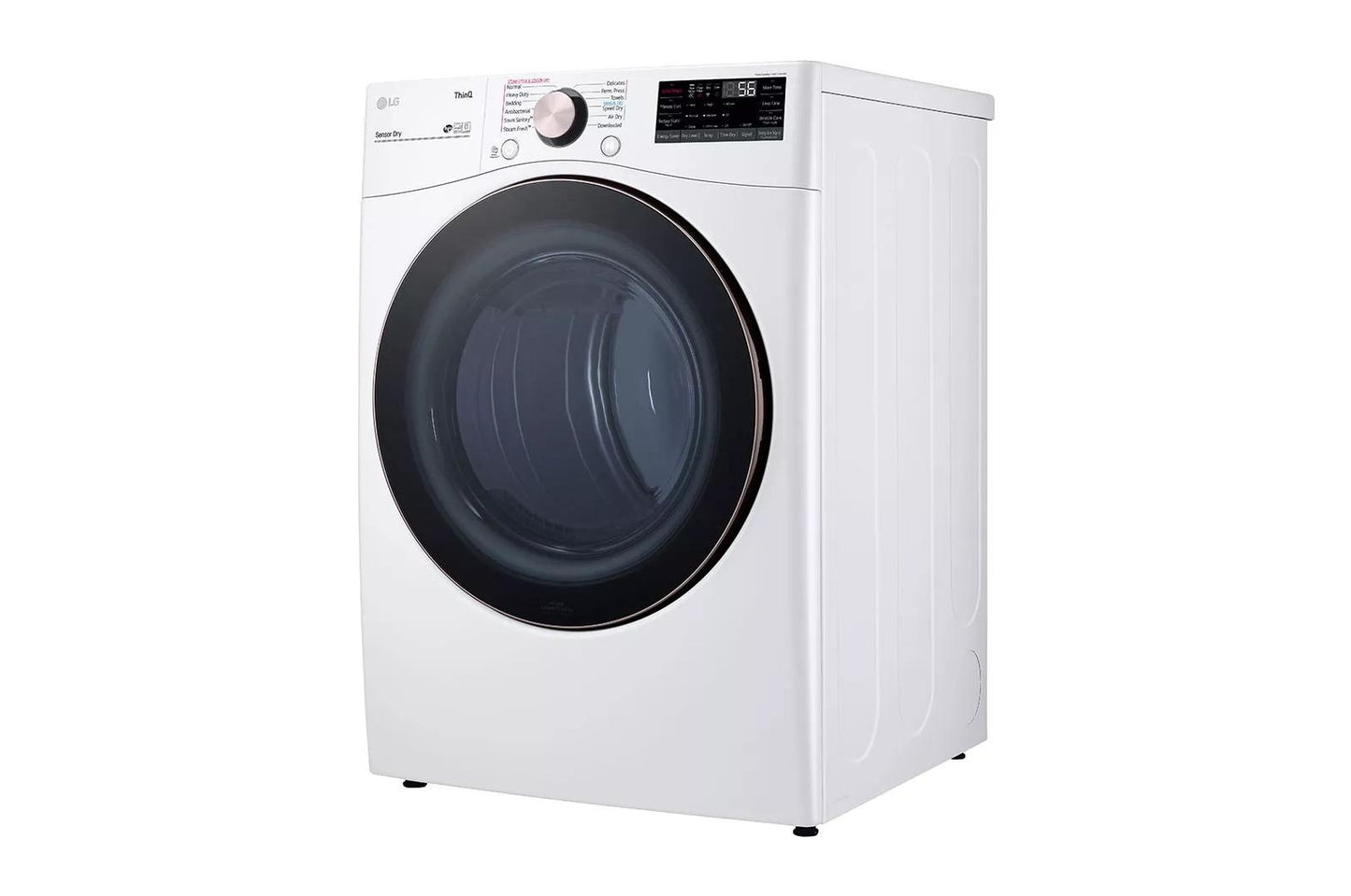 LG DLGX4001W 7.4 Cu. Ft. Ultra Large Capacity Smart Wi-fi Enabled Front Load GAS...