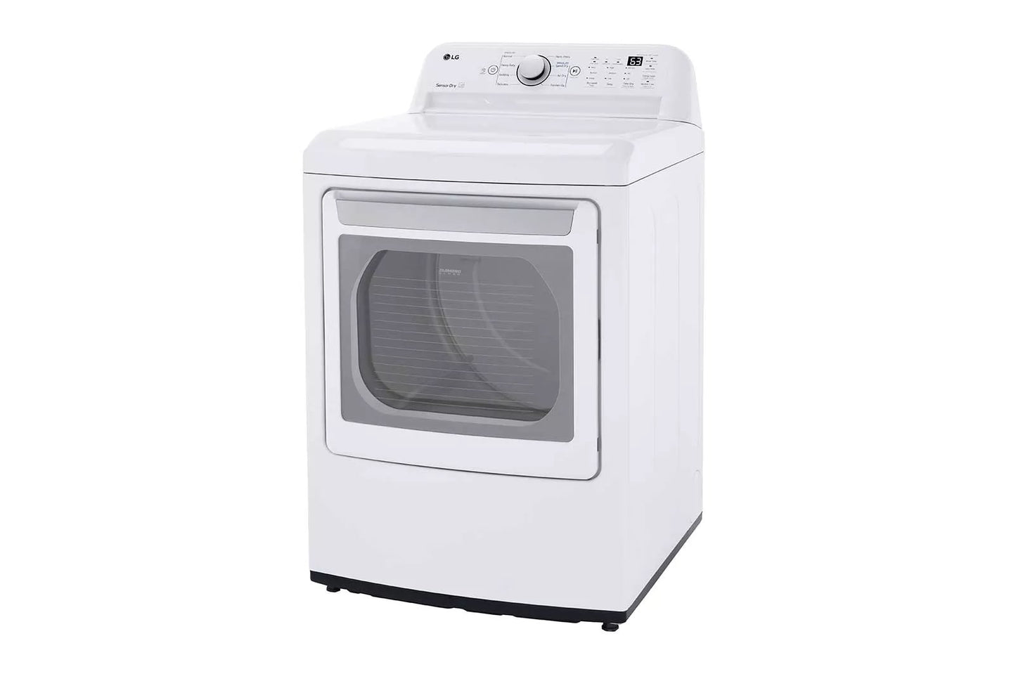 LG DLE7150W 7.3 Cu. Ft. Ultra Large Capacity Electric Dryer With Sensor Dry TEC...
