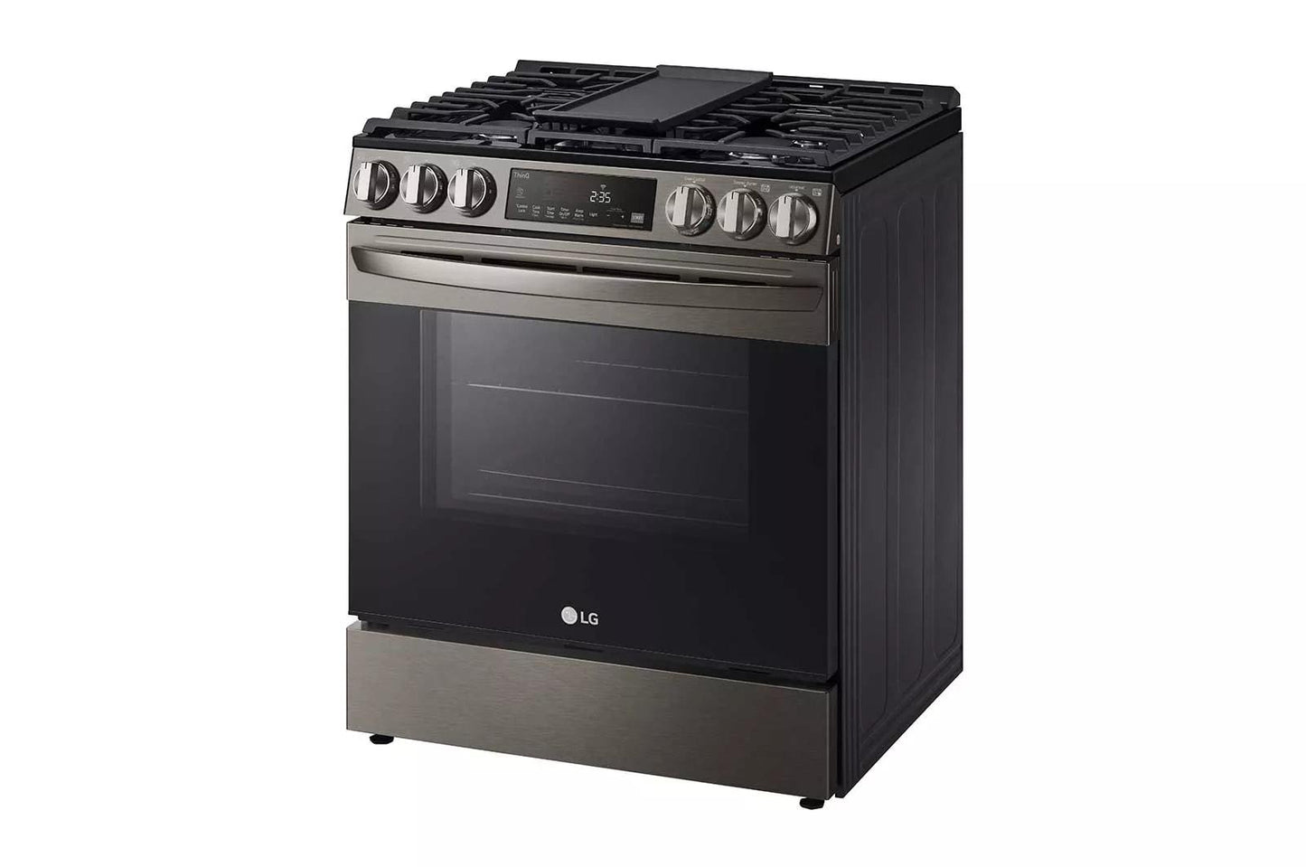 LG LSGL5833D 5.8 Cu Ft. Smart Wi-fi Enabled Fan Convection Gas Slide-in Range WI...