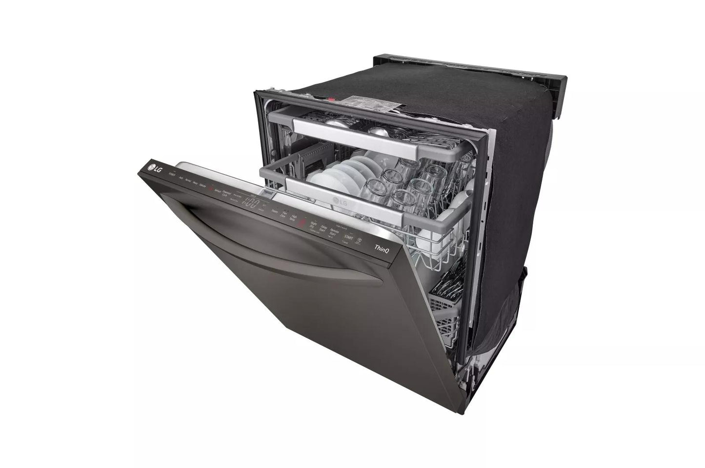 LG LDTH7972D Smart Top Control Dishwasher With 1-hour Wash & Dry, Quadwash P...