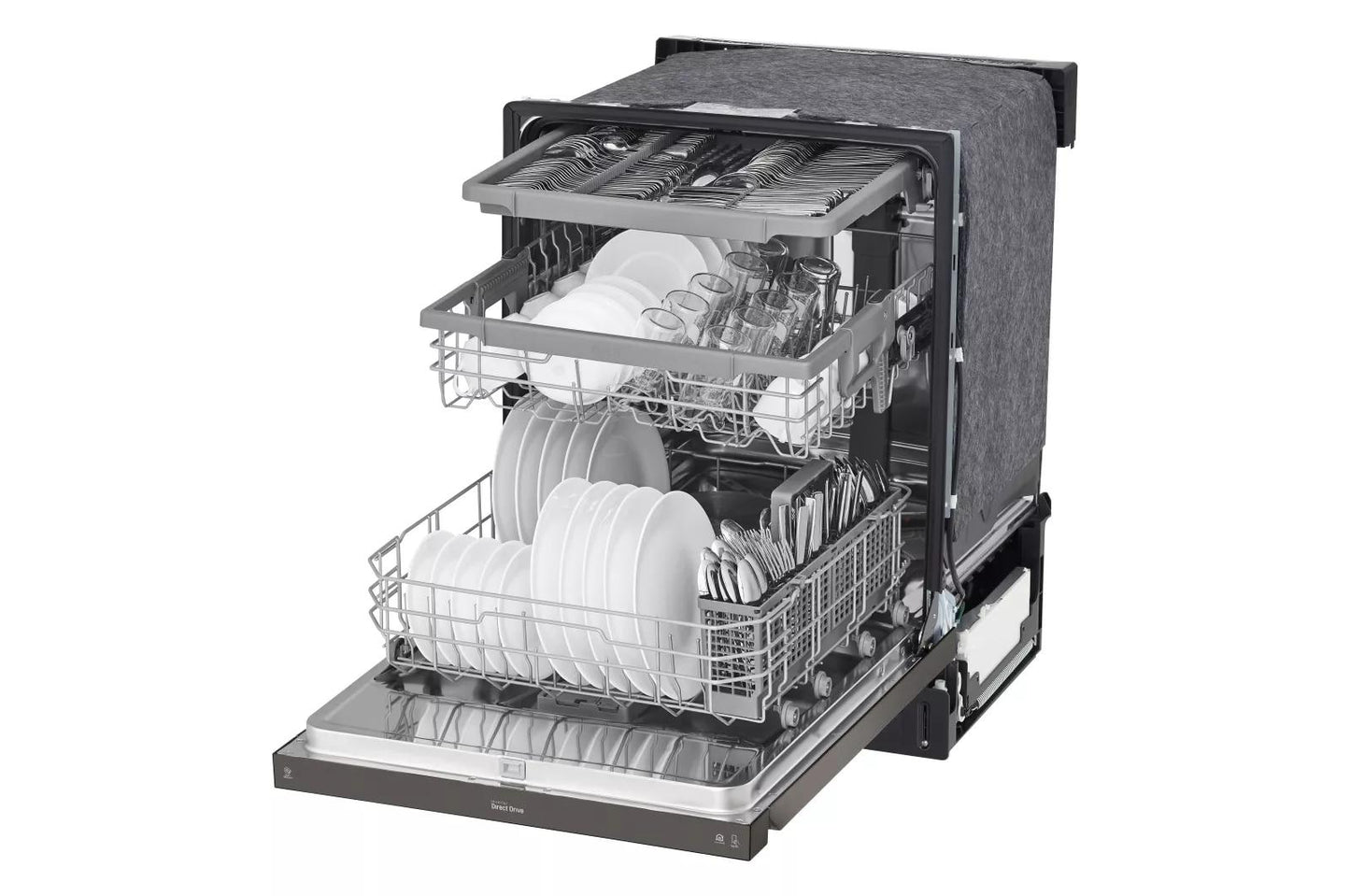 LG LDFN4542D LG Front Control Dishwasher With Quadwash and 3rd Rack