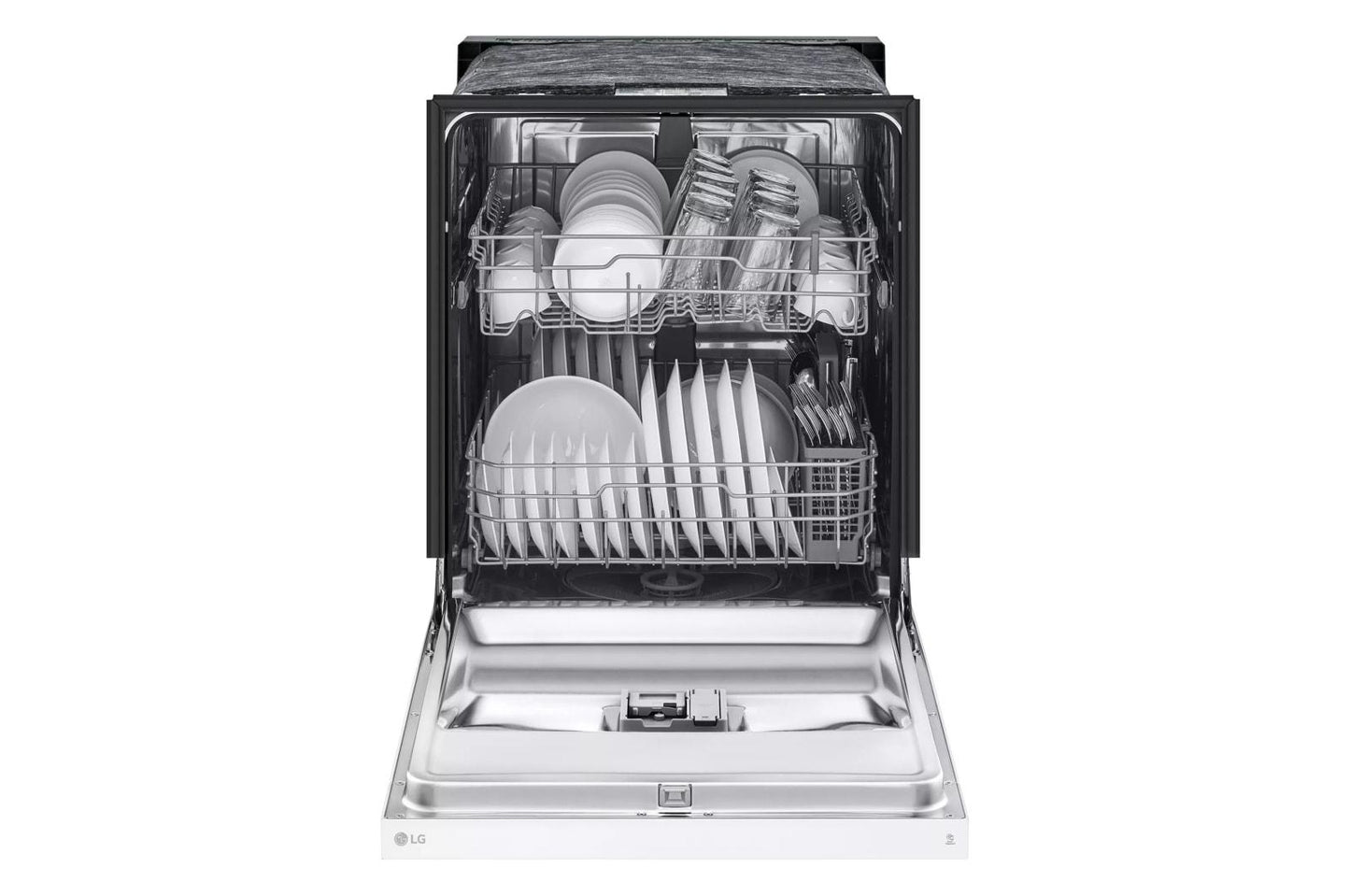 LG LDFC2423W Front Control Dishwasher With Lodecibel Operation and Dynamic Dry