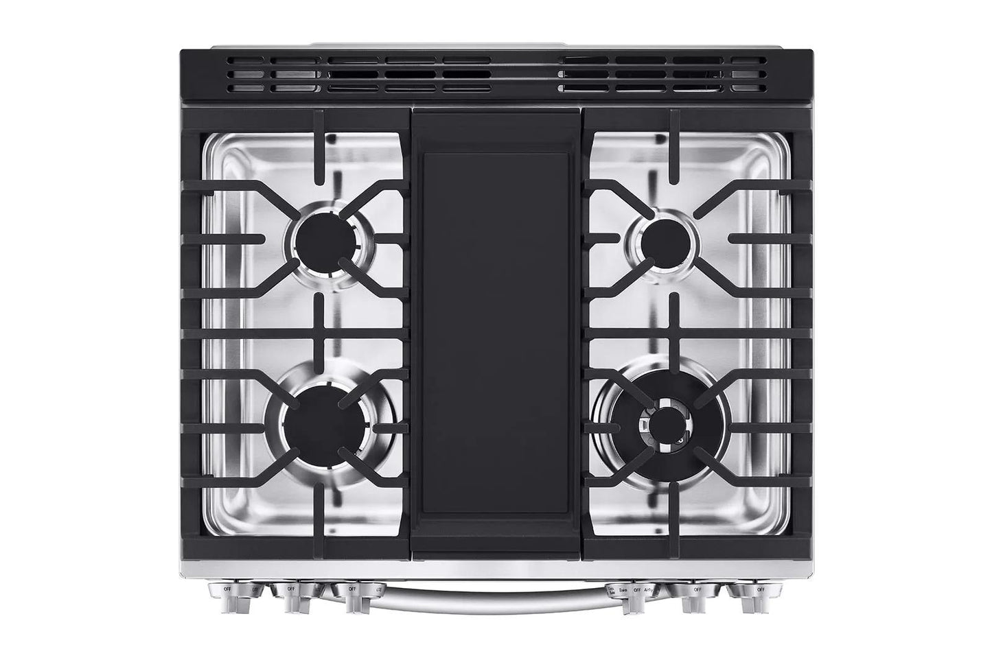 LG LSDL6336F 6.3 Cu. Ft. Smart Wi-fi Enabled Probake Convection Instaview ...